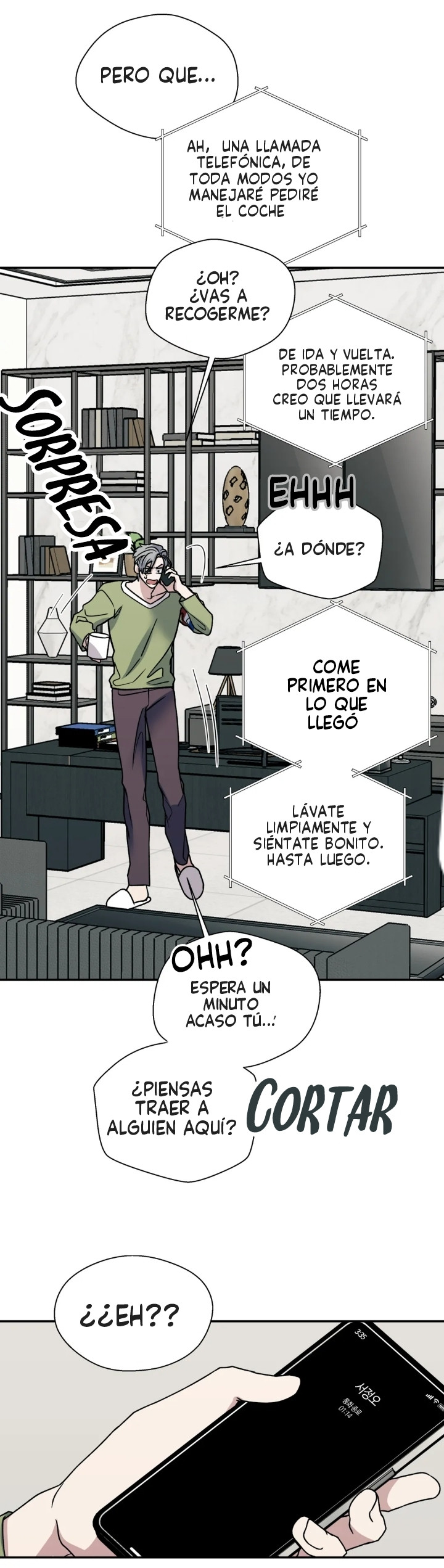 Fobia a las feromonas capítulo 65 página 8