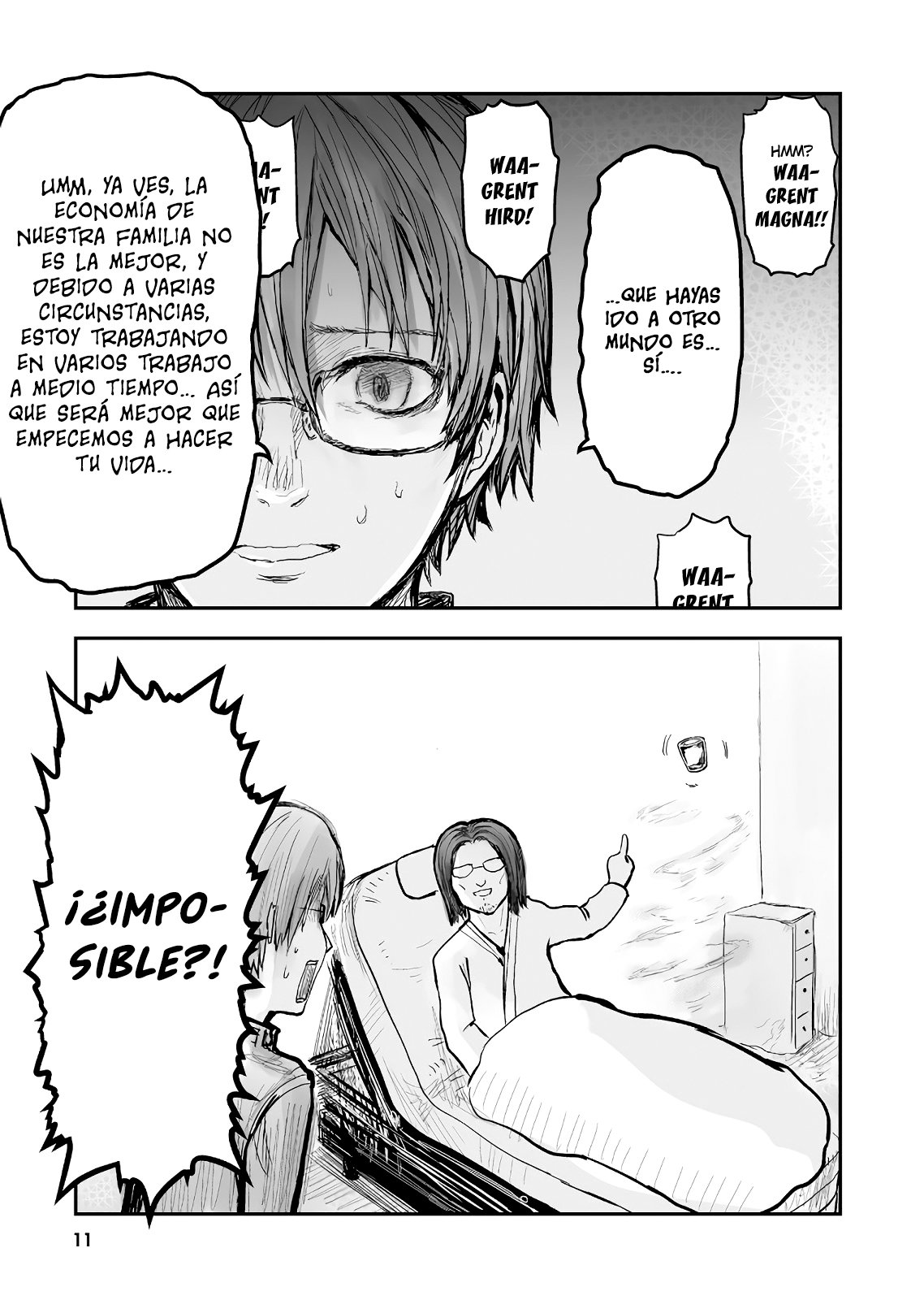 Isekai Ojisan capítulo 1 página 12