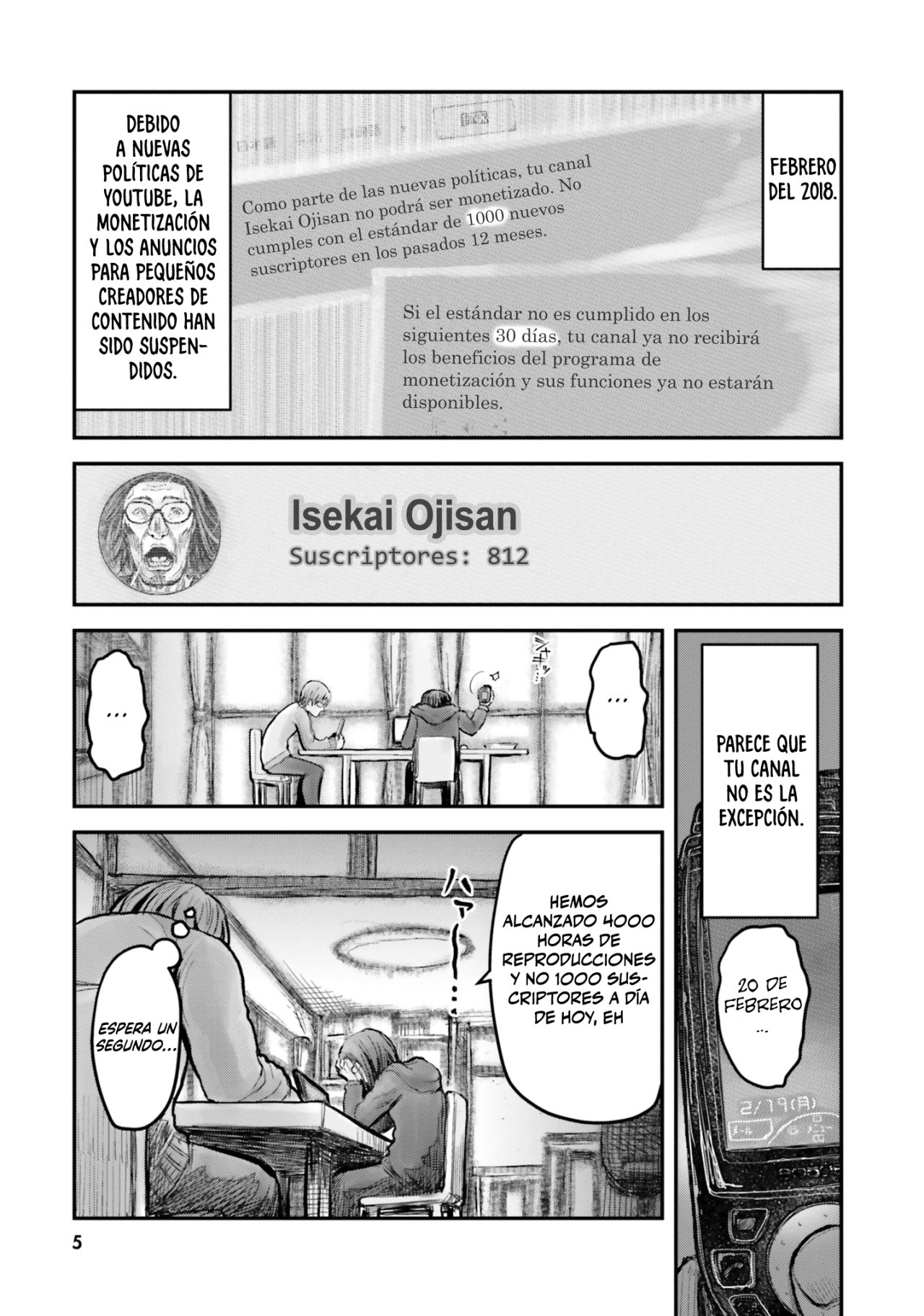 Isekai Ojisan capítulo 8 página 5