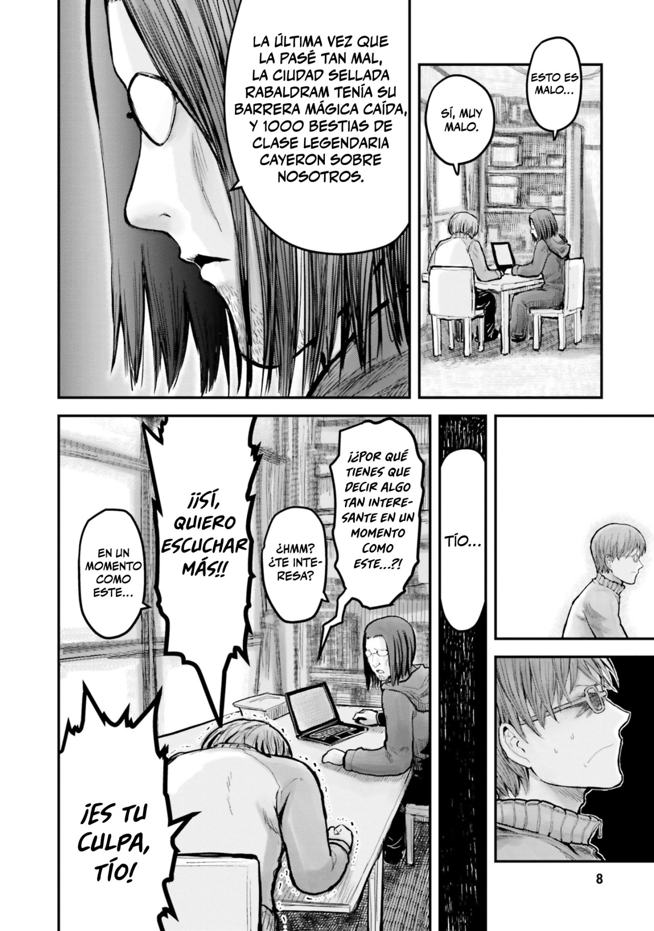 Isekai Ojisan capítulo 8 página 8