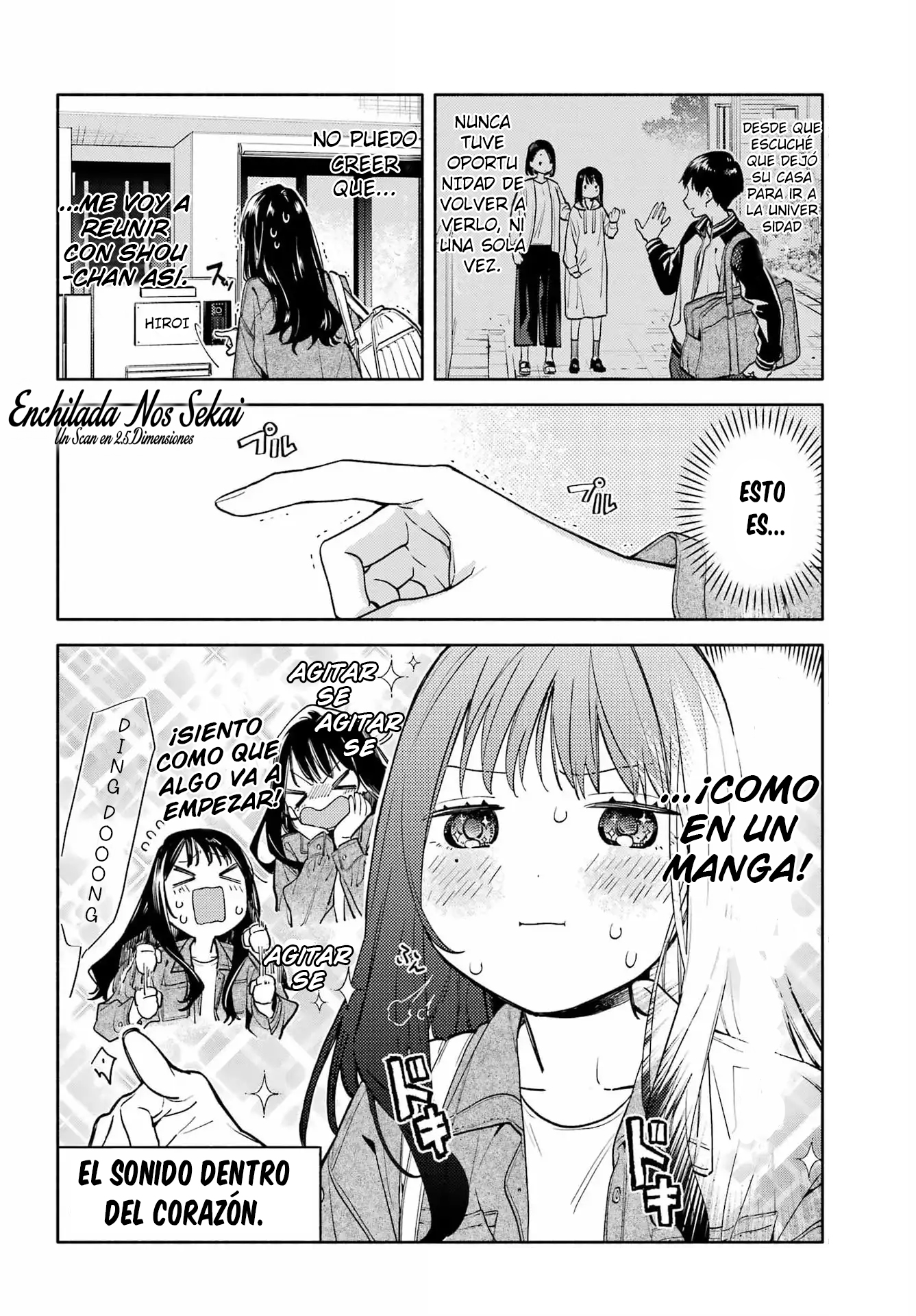 Koi to Yobu ni wa Sasayaka desuga capítulo 1 página 8