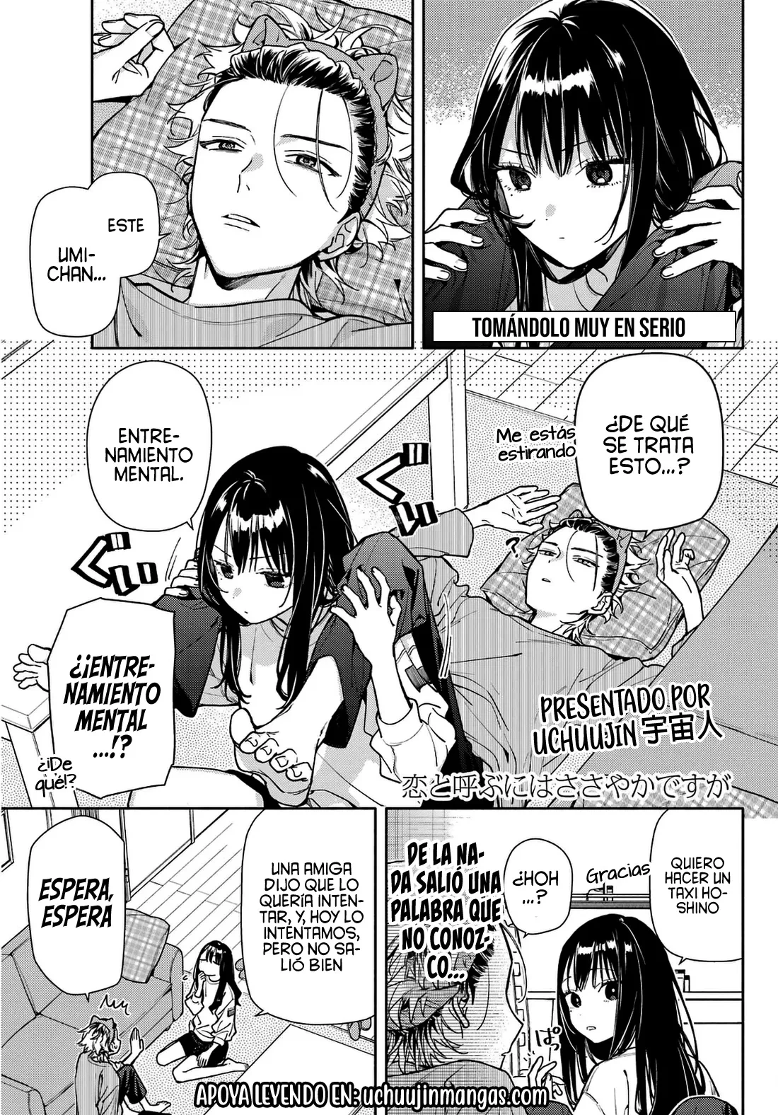 Koi to Yobu ni wa Sasayaka desuga capítulo 7 página 5