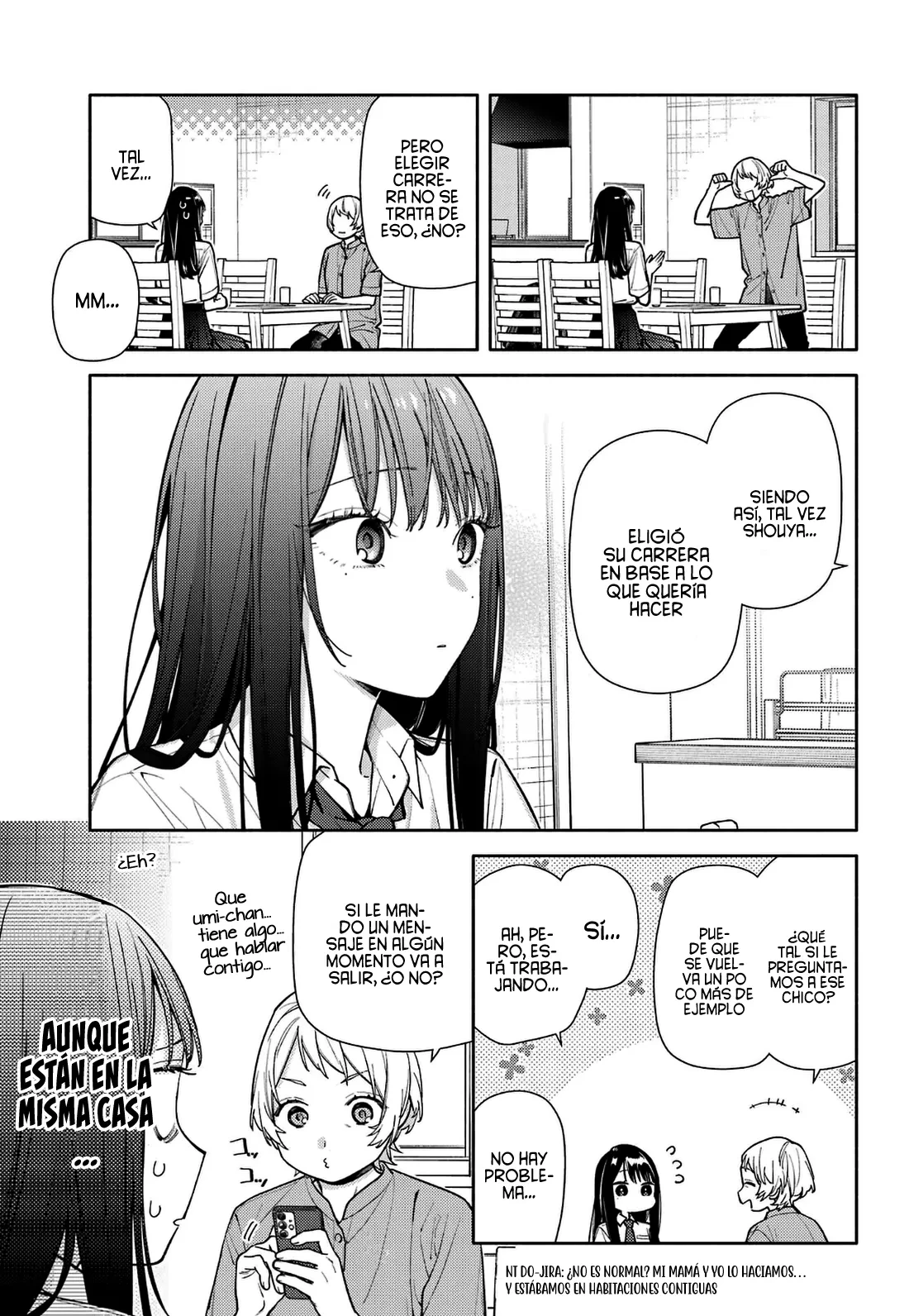 Koi to Yobu ni wa Sasayaka desuga capítulo 9 página 6