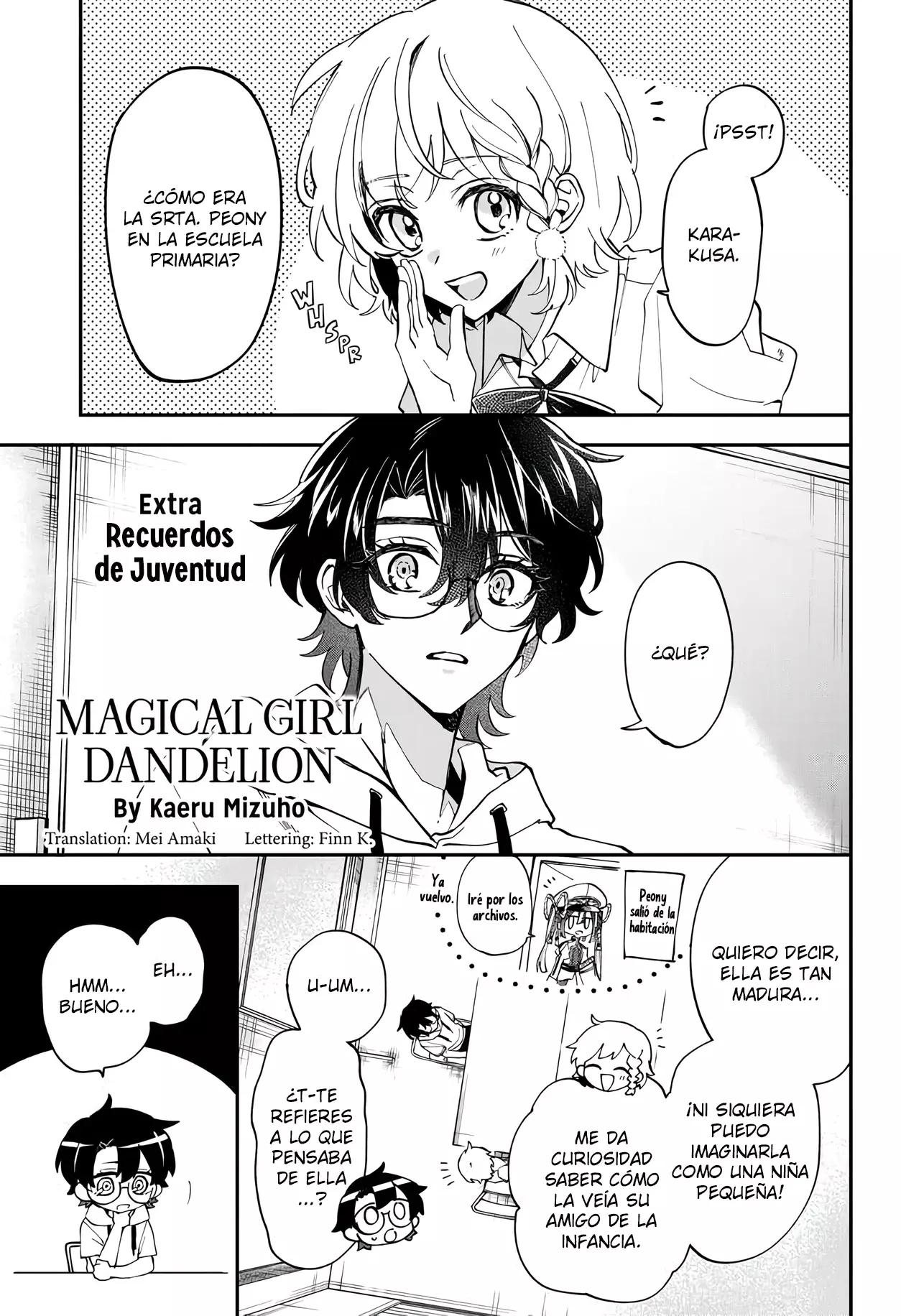 Magical Girl Dandelion capítulo 10.5 página 2