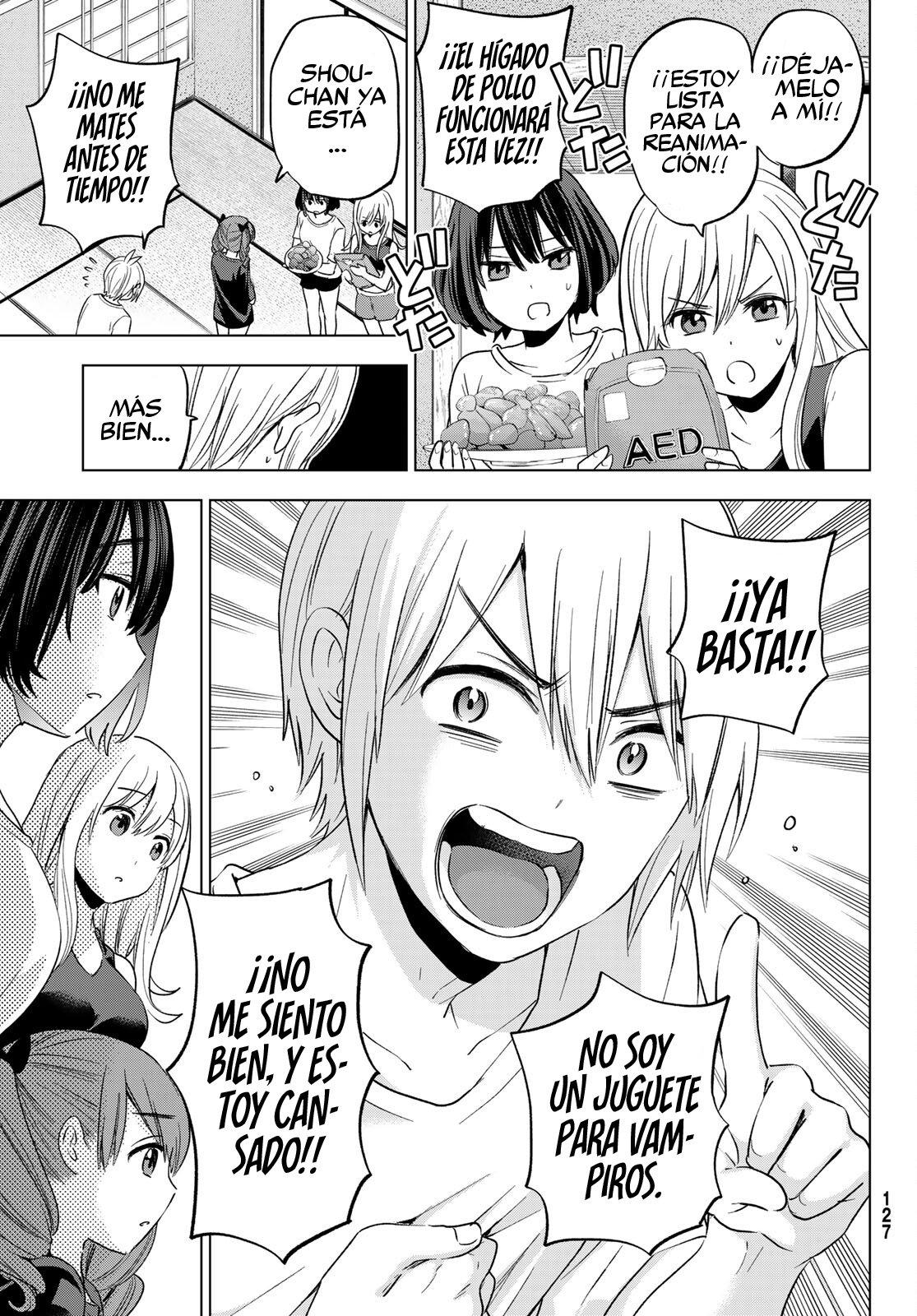 Hiiragi-san Chi no Kyuuketsu Jijou capítulo 10 página 22