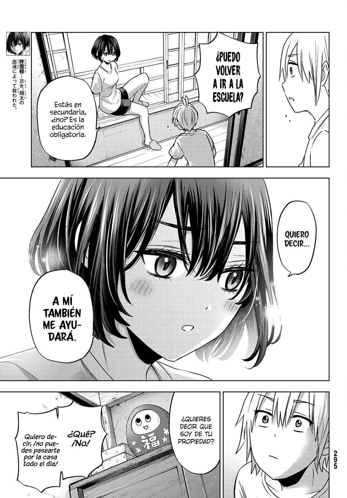 Hiiragi-san Chi no Kyuuketsu Jijou capítulo 4 página 8