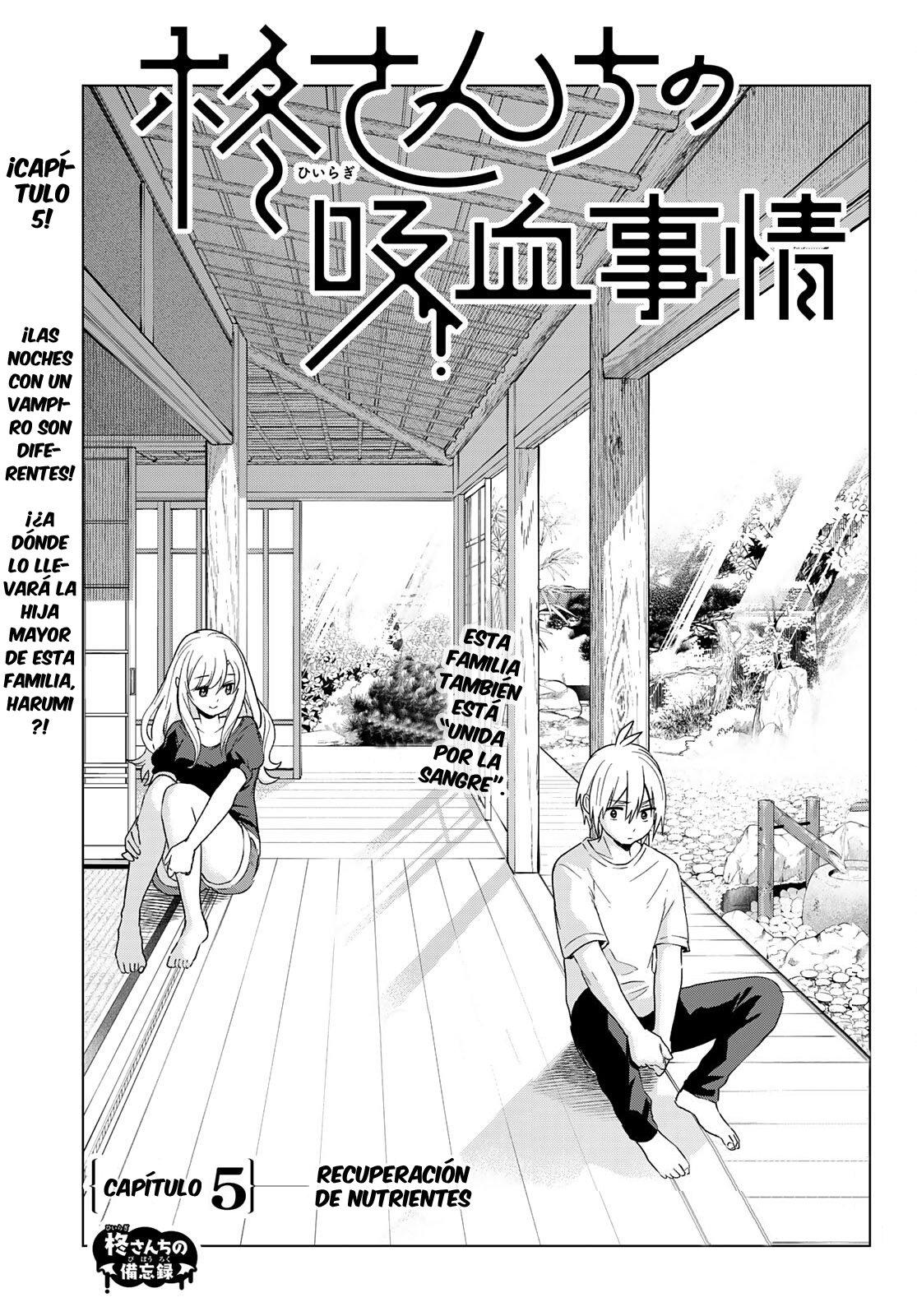Hiiragi-san Chi no Kyuuketsu Jijou capítulo 5 página 2
