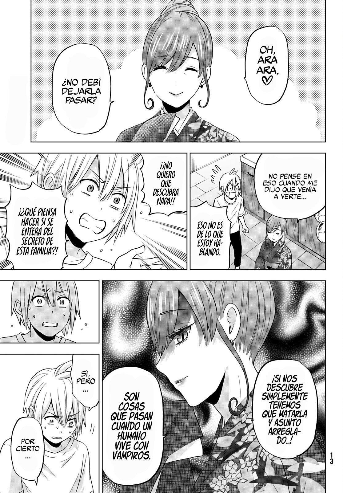 Hiiragi-san Chi no Kyuuketsu Jijou capítulo 6 página 8