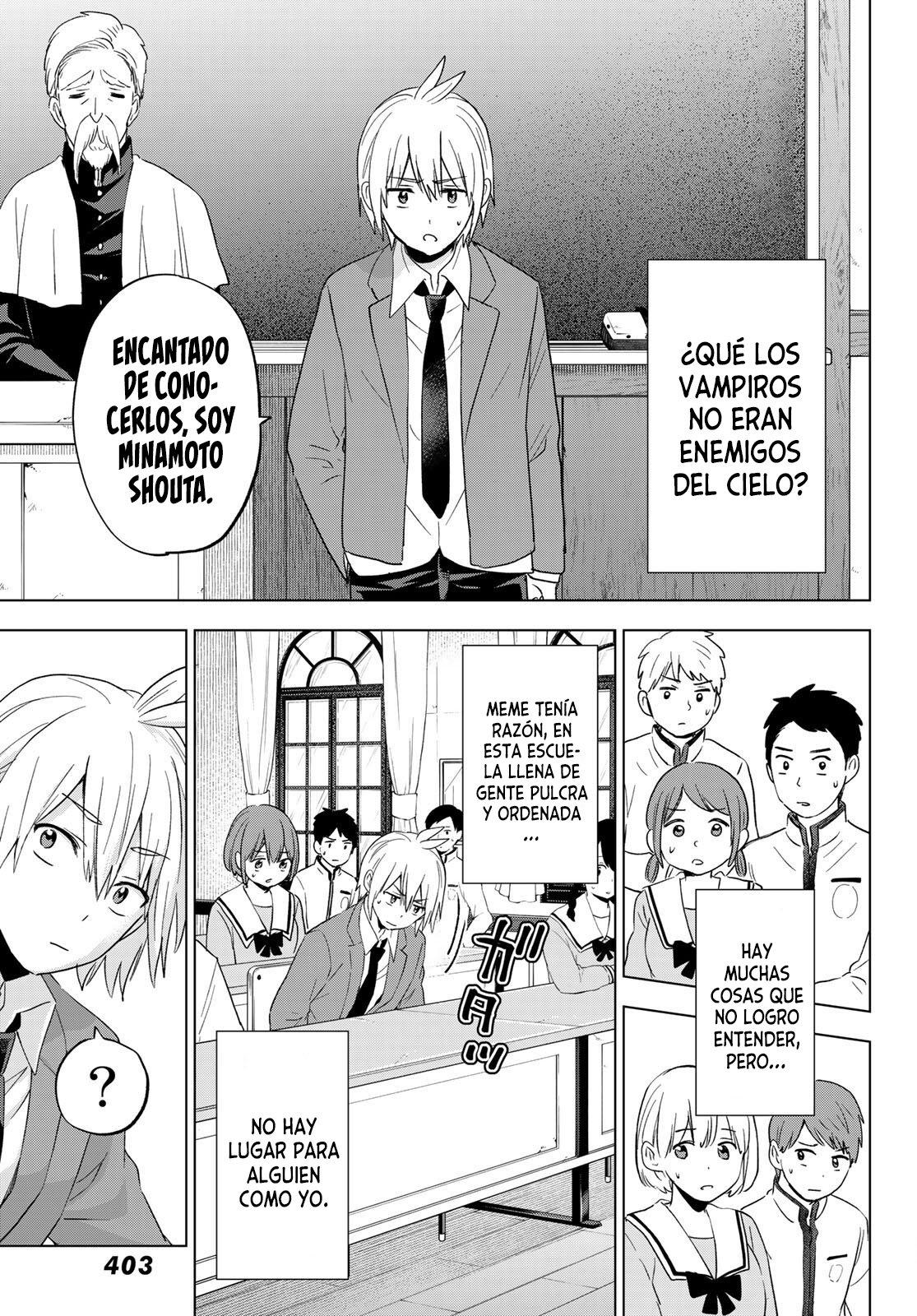 Hiiragi-san Chi no Kyuuketsu Jijou capítulo 8 página 12