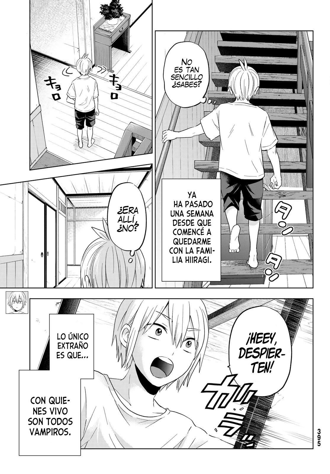 Hiiragi-san Chi no Kyuuketsu Jijou capítulo 8 página 4