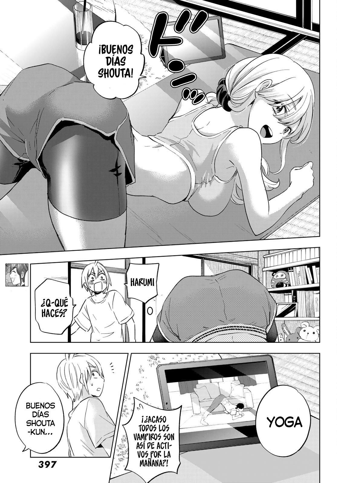 Hiiragi-san Chi no Kyuuketsu Jijou capítulo 8 página 6