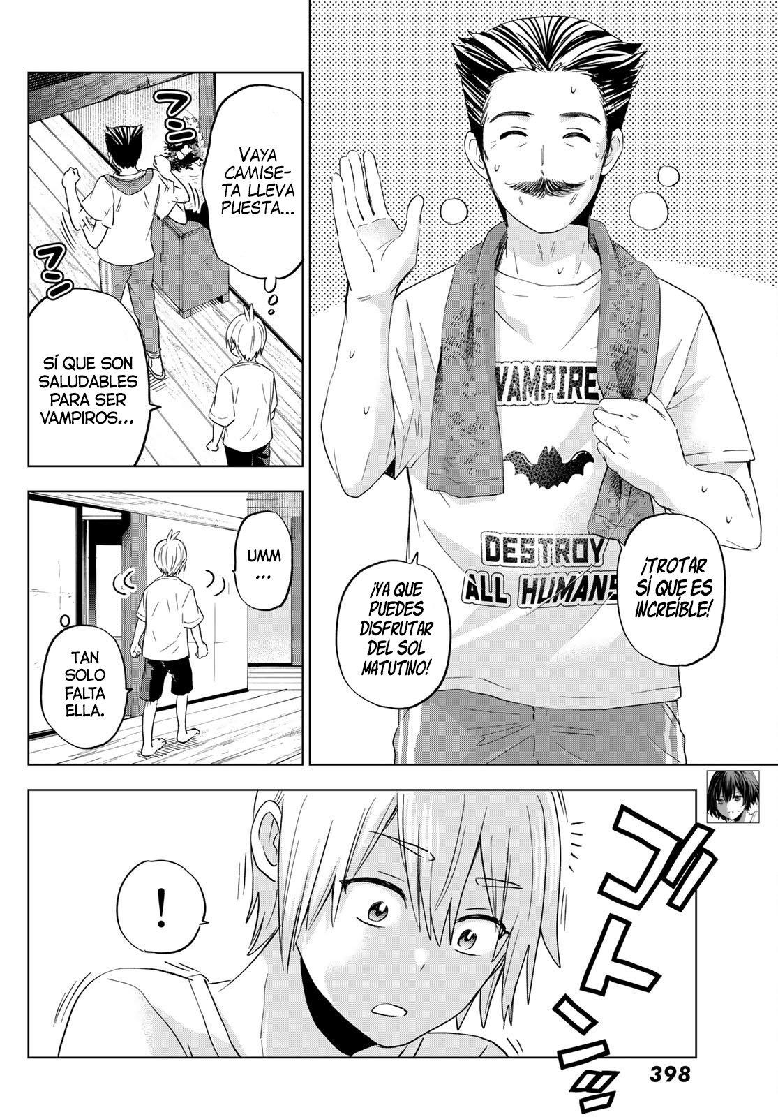 Hiiragi-san Chi no Kyuuketsu Jijou capítulo 8 página 7