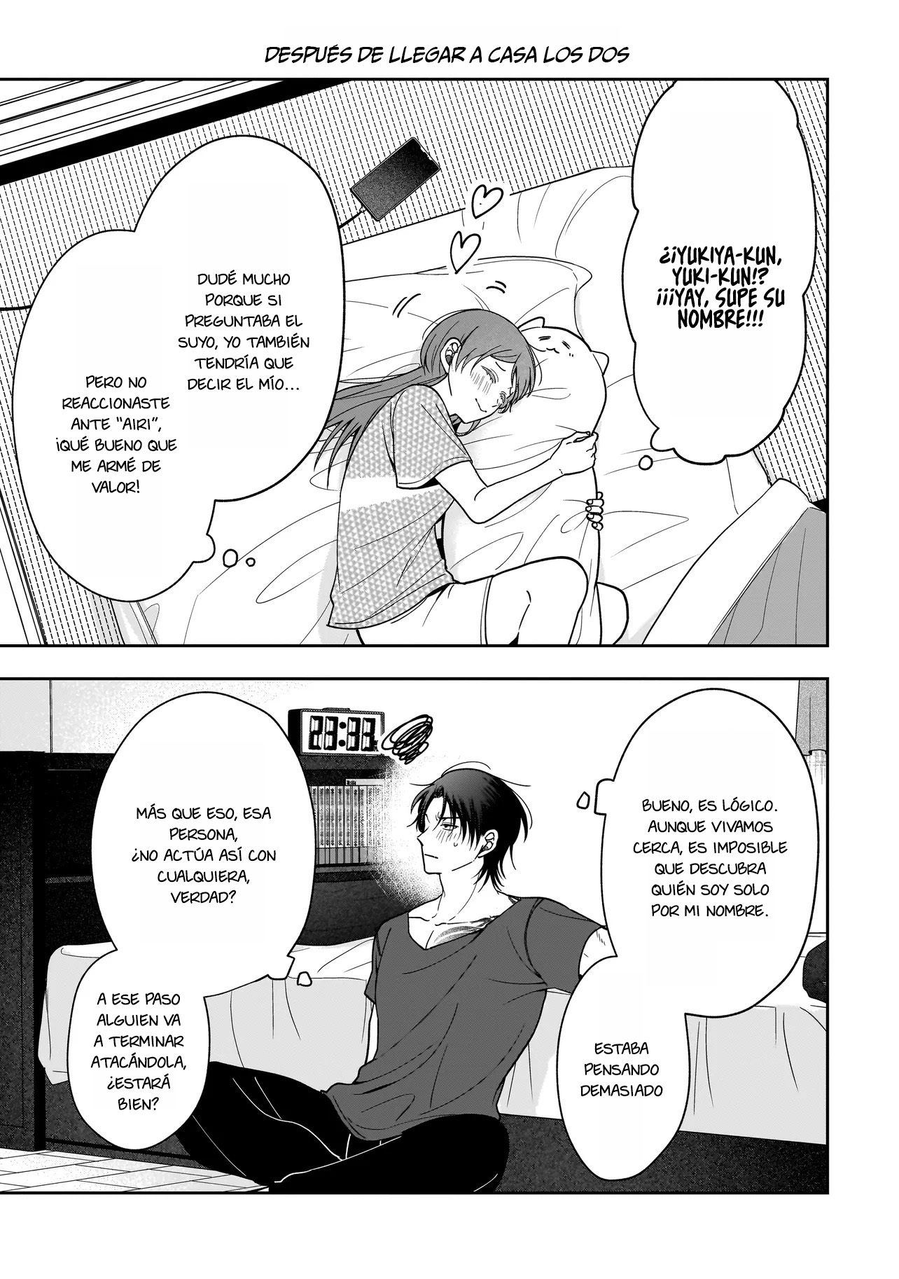 Koisuru Futari wa Kiba wo Kakusu: Gap ga Arisugiru Couple no Hanashi capítulo 3.2 página 22