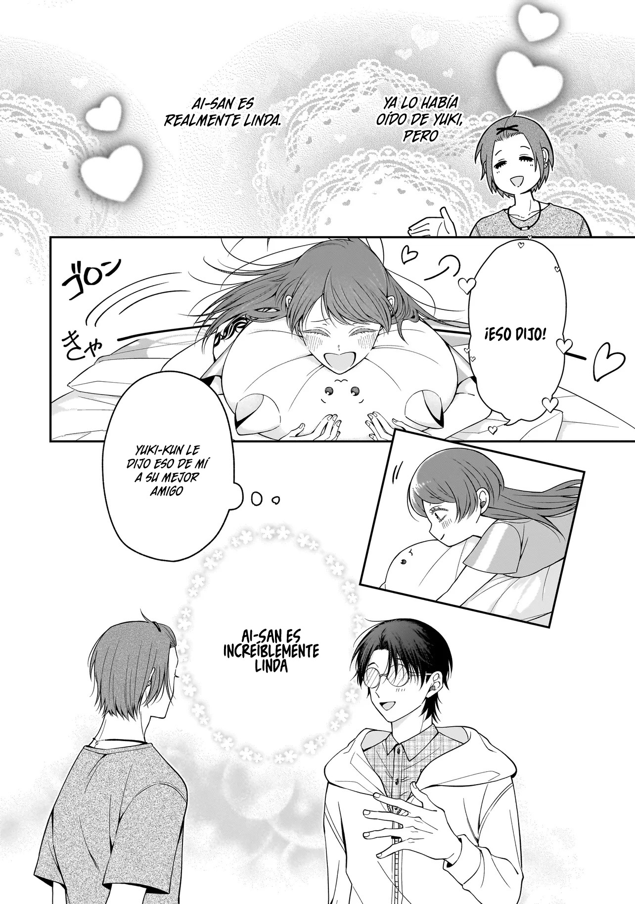 Koisuru Futari wa Kiba wo Kakusu: Gap ga Arisugiru Couple no Hanashi capítulo 6 página 4