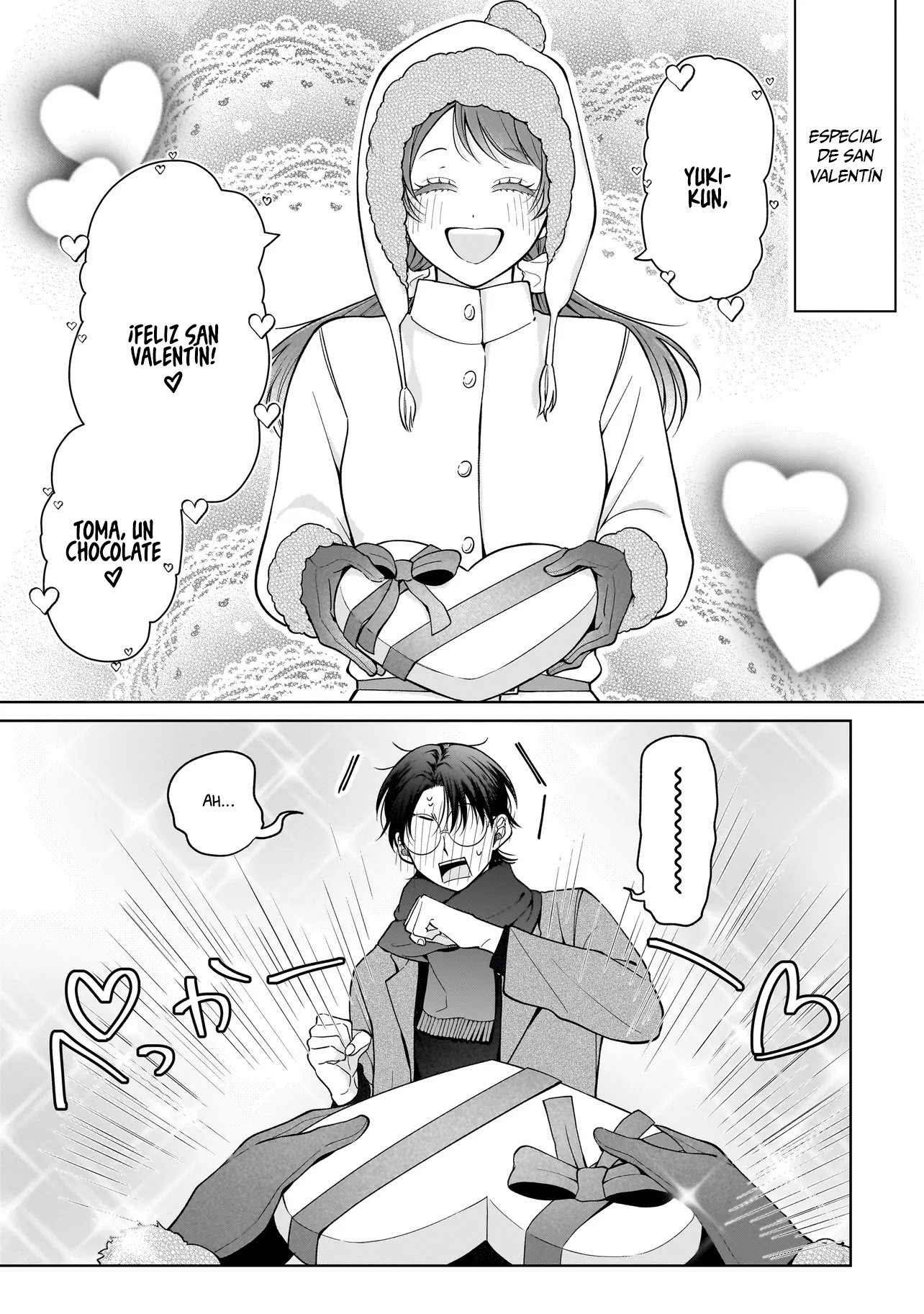 Koisuru Futari wa Kiba wo Kakusu: Gap ga Arisugiru Couple no Hanashi capítulo 7.5 página 3