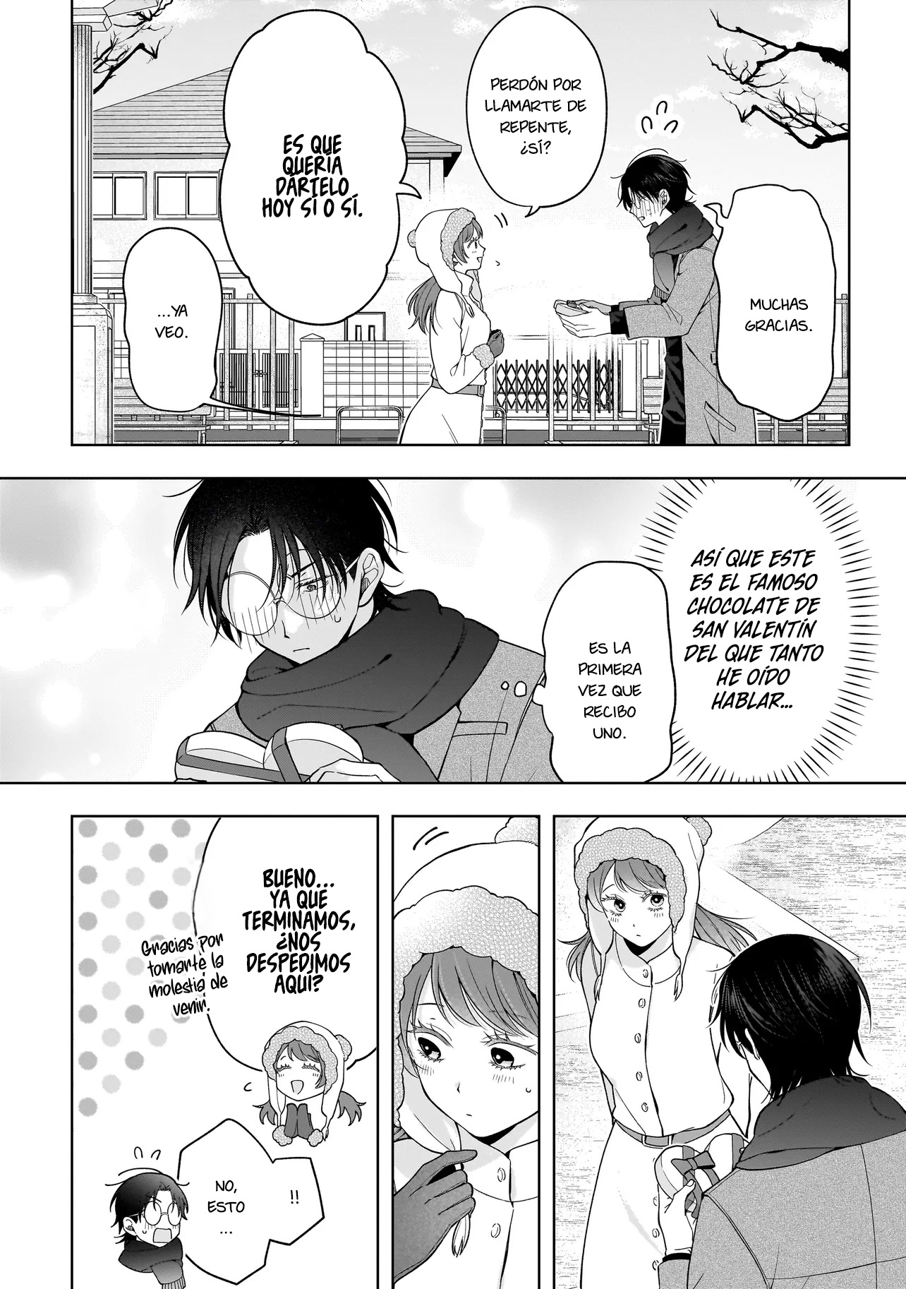 Koisuru Futari wa Kiba wo Kakusu: Gap ga Arisugiru Couple no Hanashi capítulo 7.5 página 4