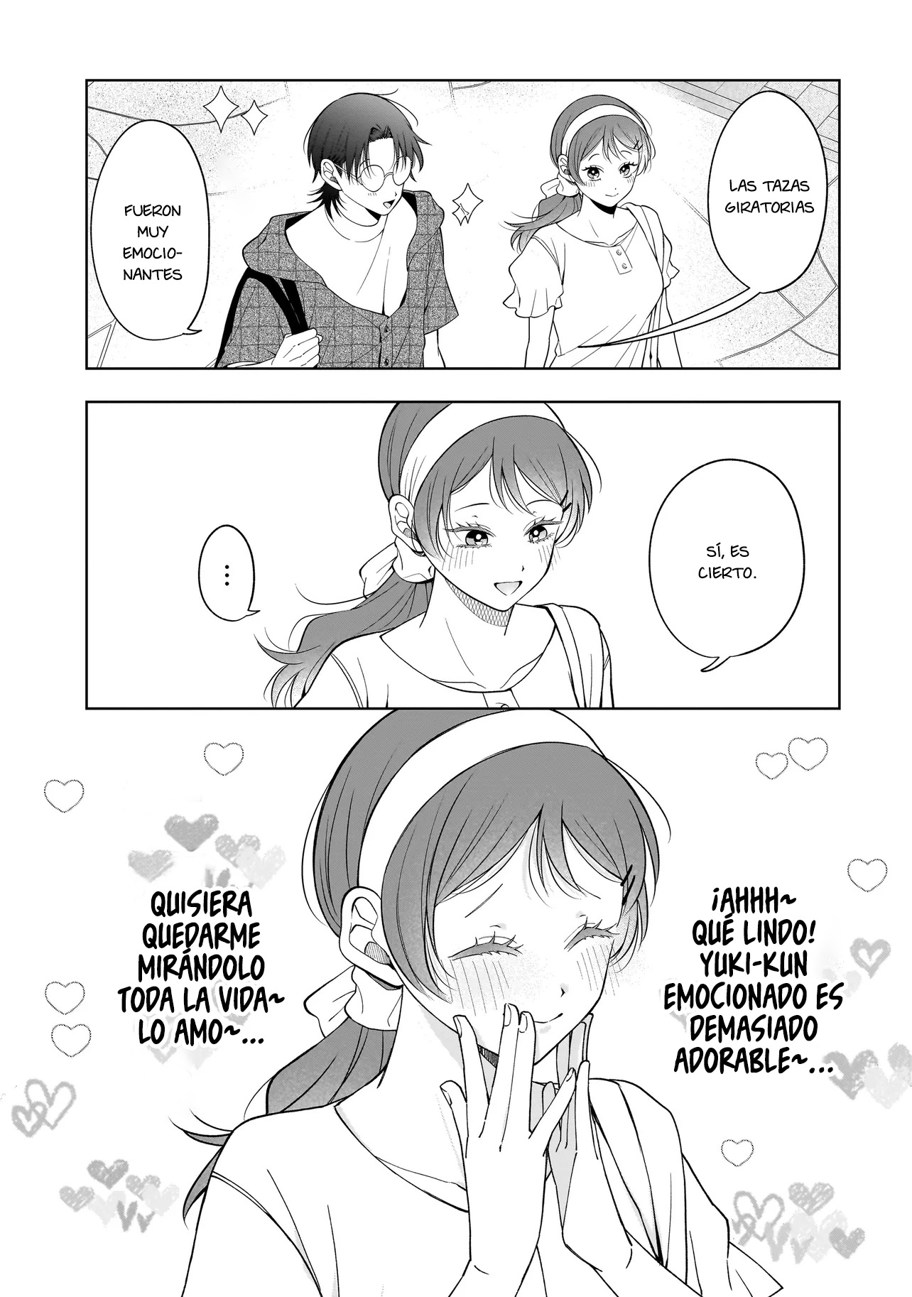 Koisuru Futari wa Kiba wo Kakusu: Gap ga Arisugiru Couple no Hanashi capítulo 8.5 página 3