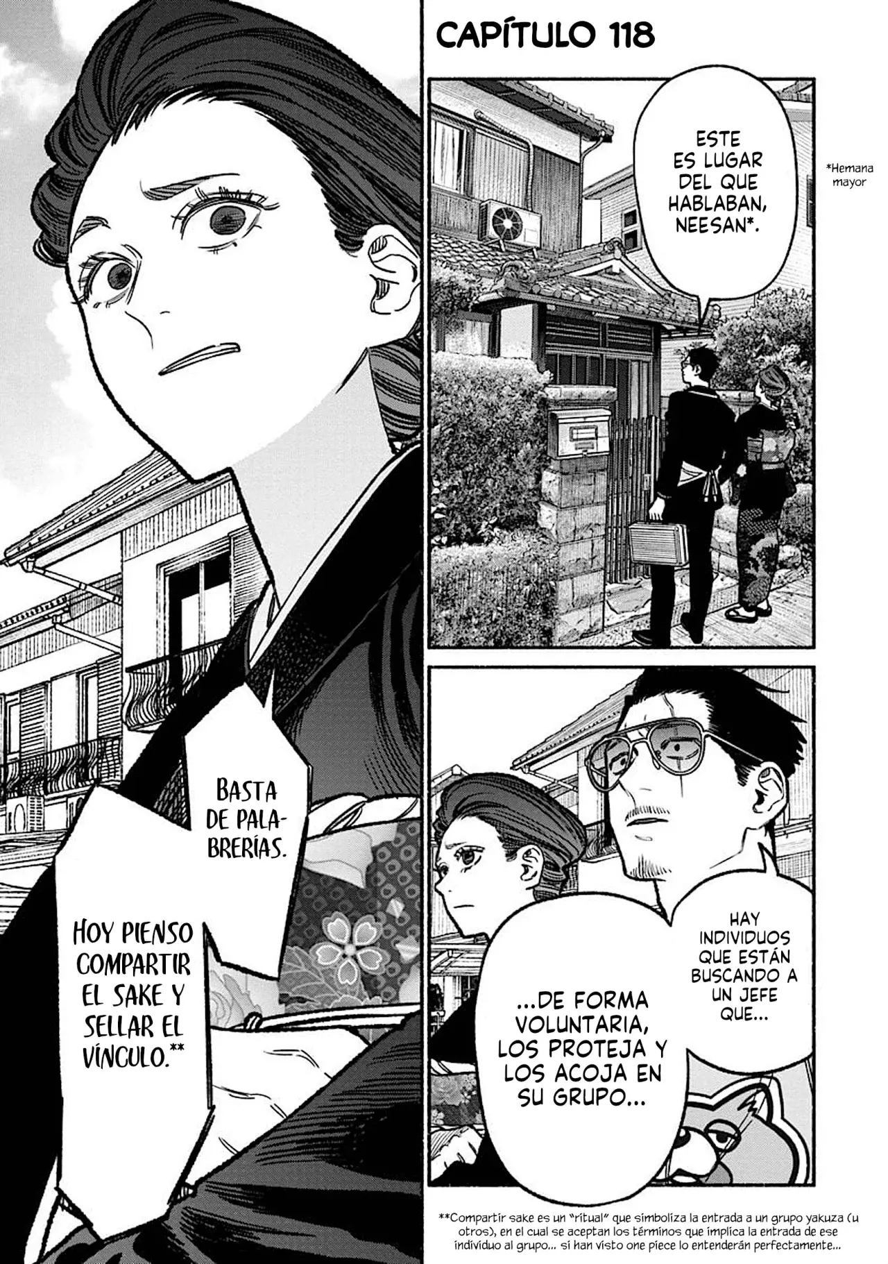 Gokushufudou capítulo 118 página 2