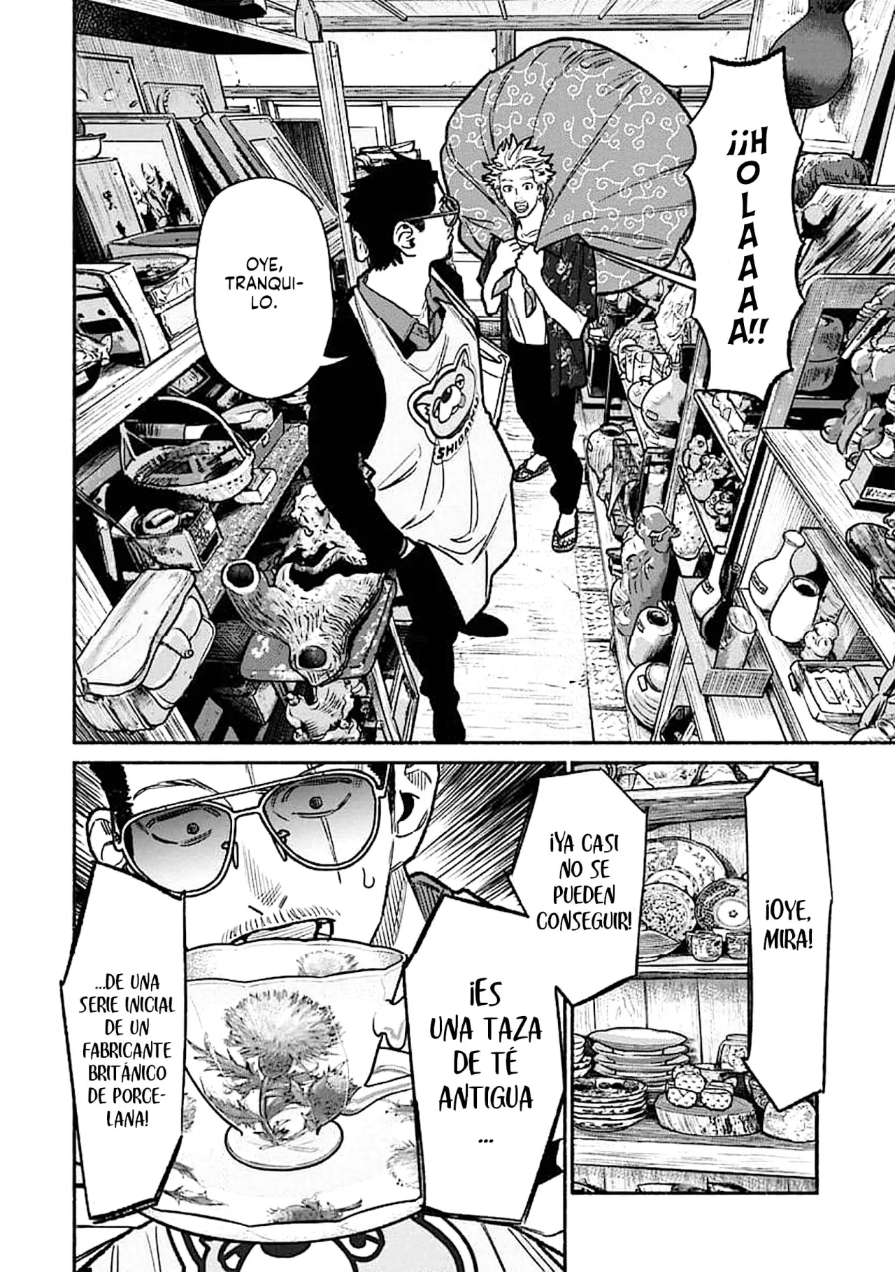 Gokushufudou capítulo 121 página 3