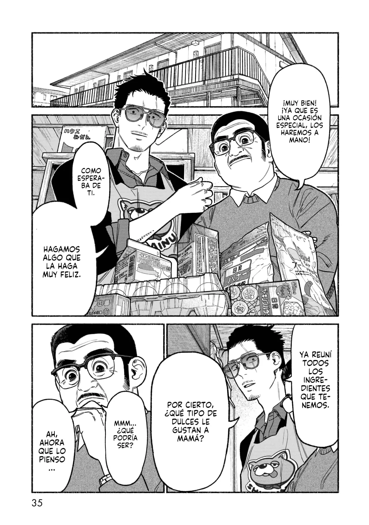Gokushufudou capítulo 129 página 3