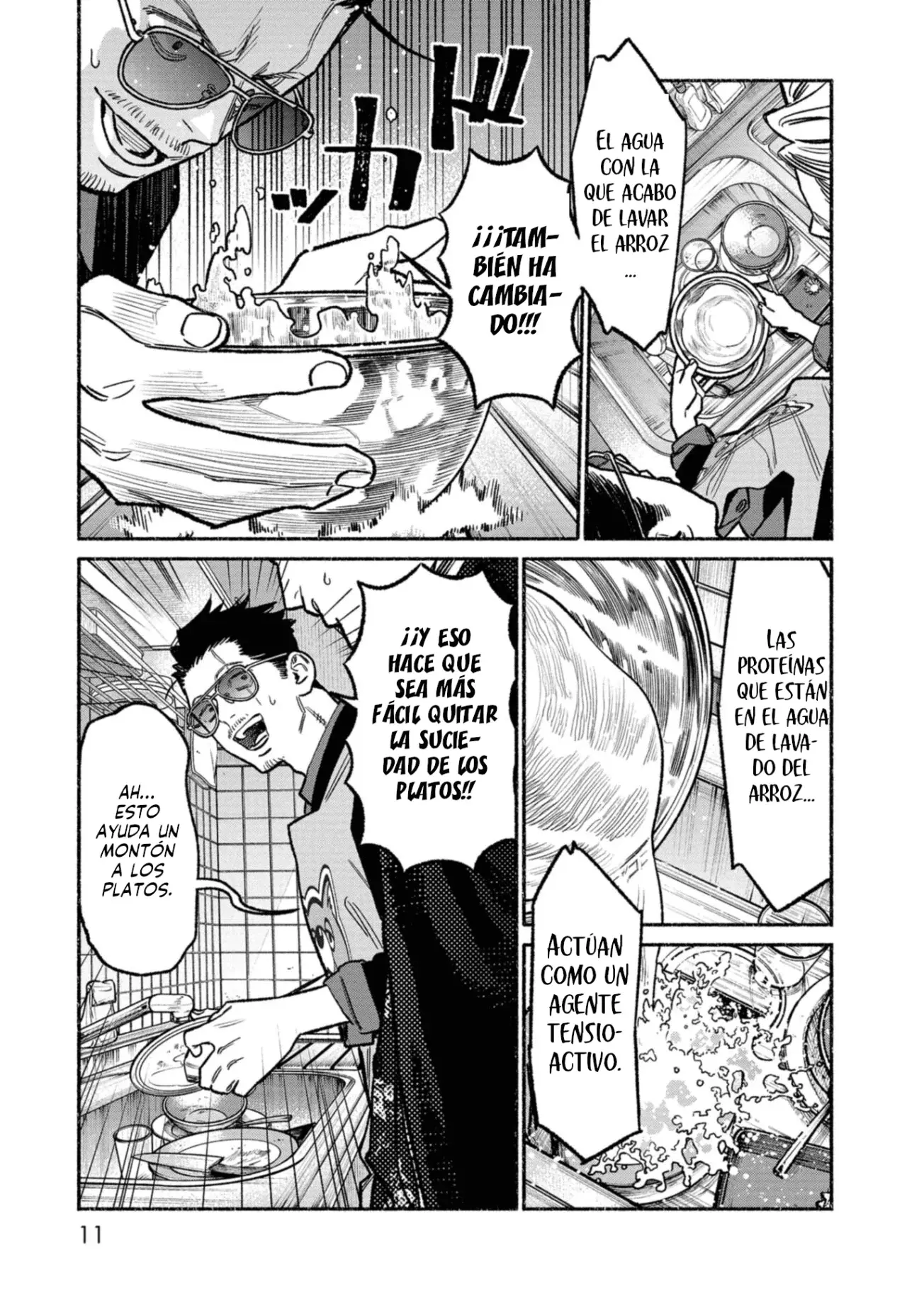 Gokushufudou capítulo 136 página 13