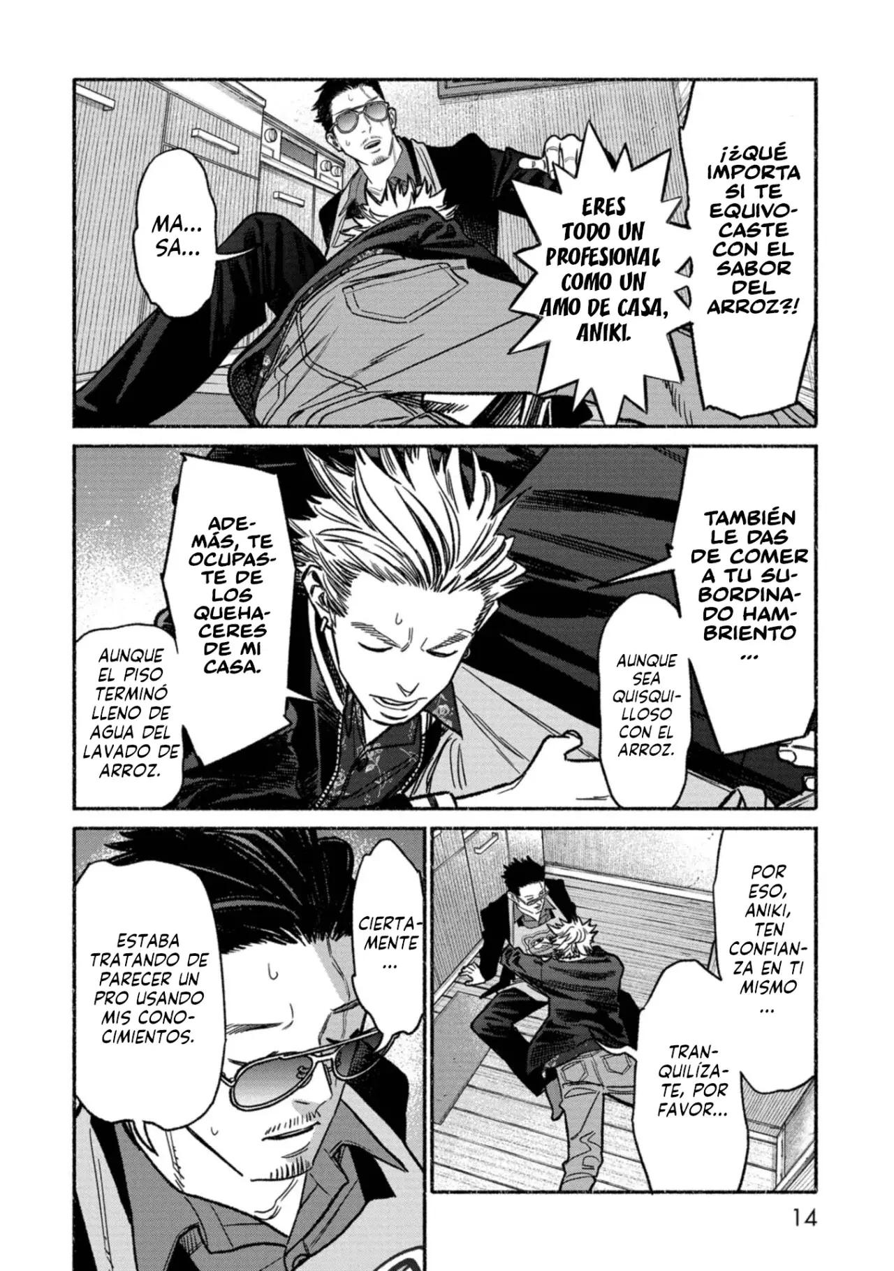 Gokushufudou capítulo 136 página 16