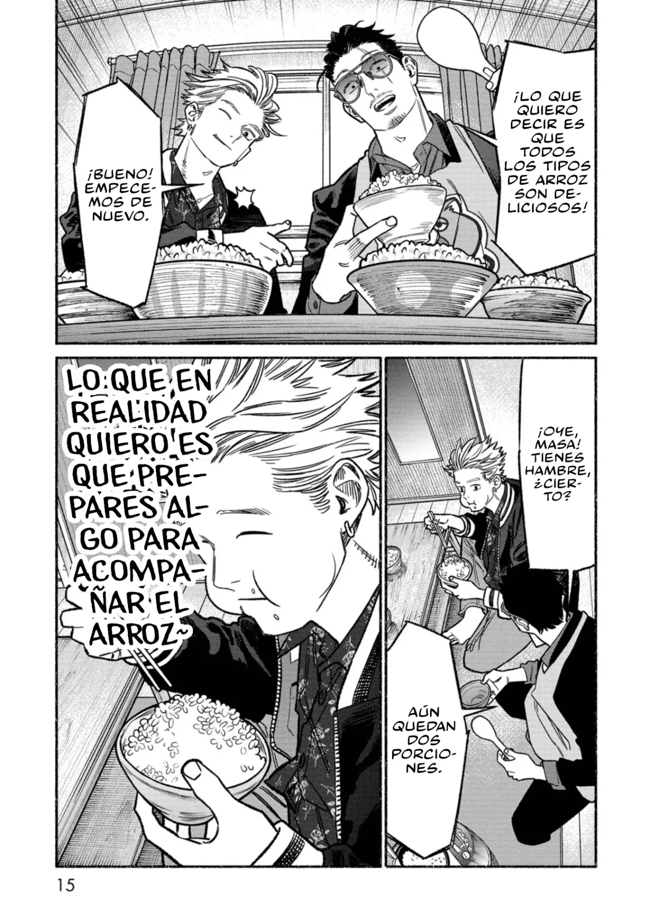 Gokushufudou capítulo 136 página 17