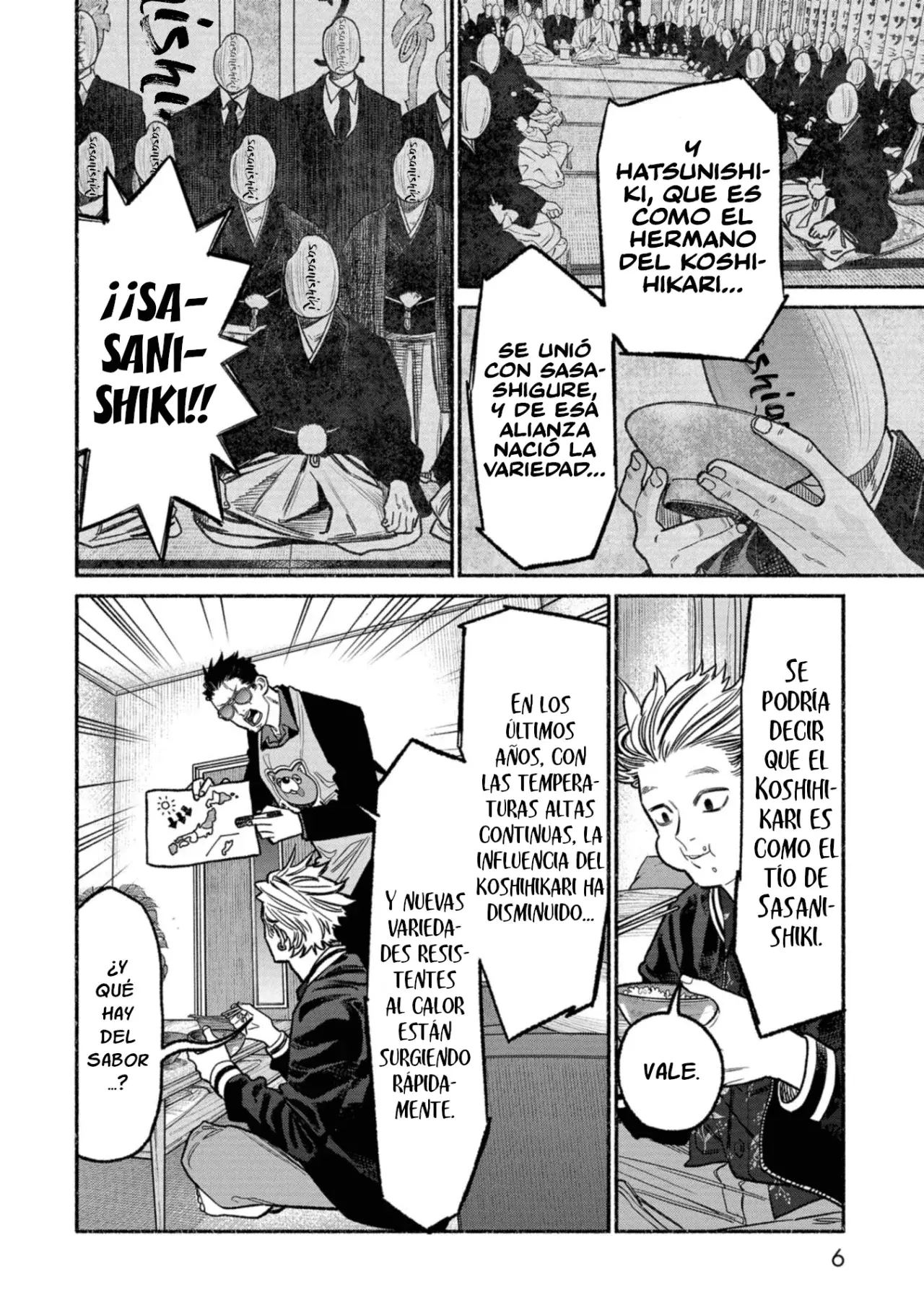 Gokushufudou capítulo 136 página 8