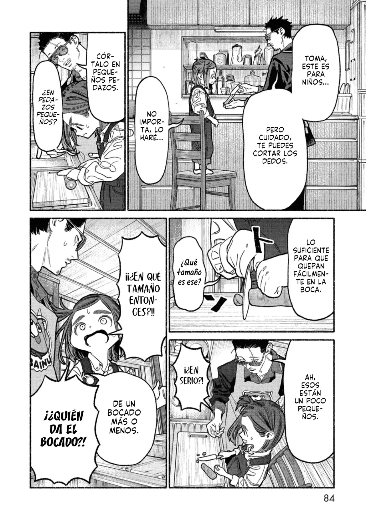 Gokushufudou capítulo 141 página 8