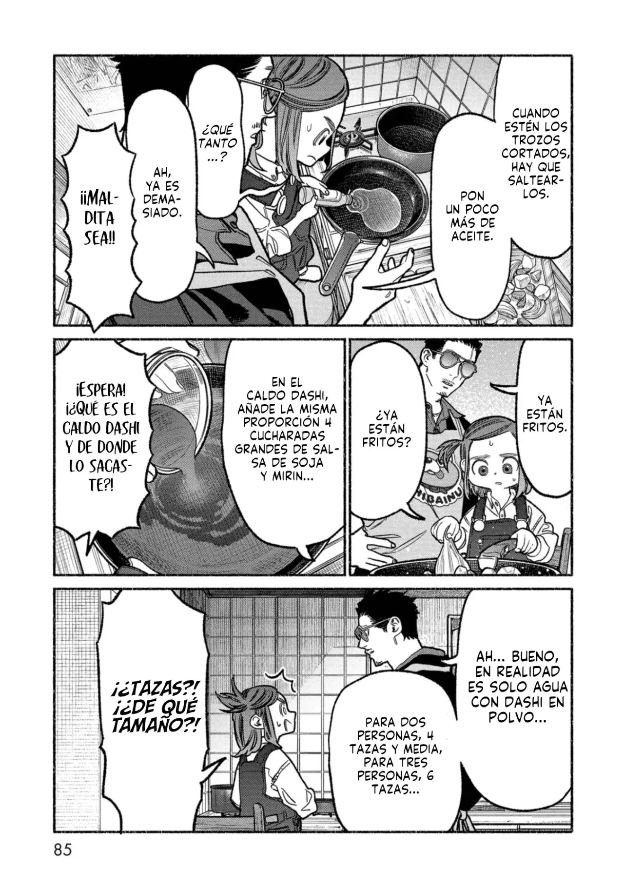 Gokushufudou capítulo 141 página 9