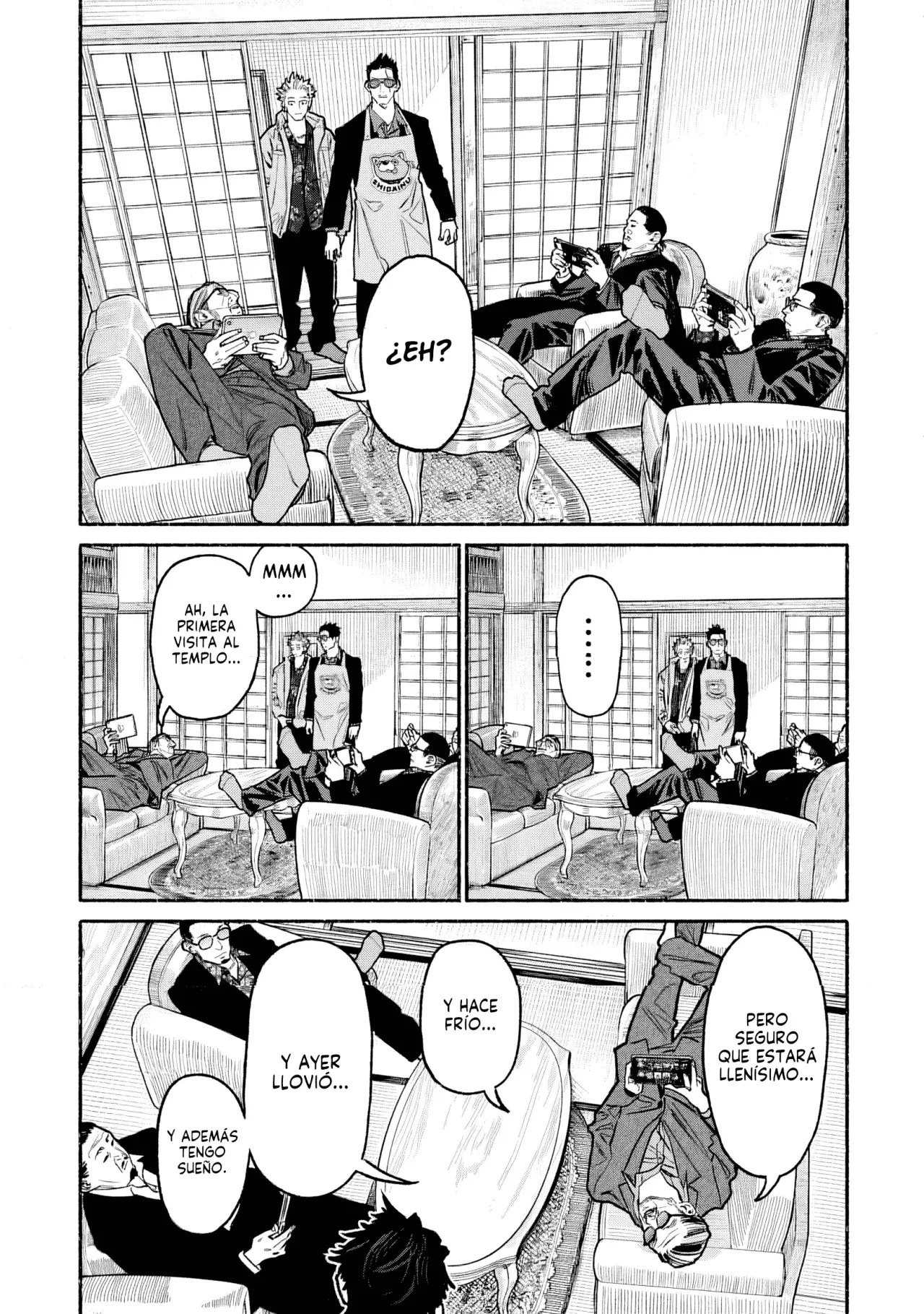 Gokushufudou capítulo 148 página 3