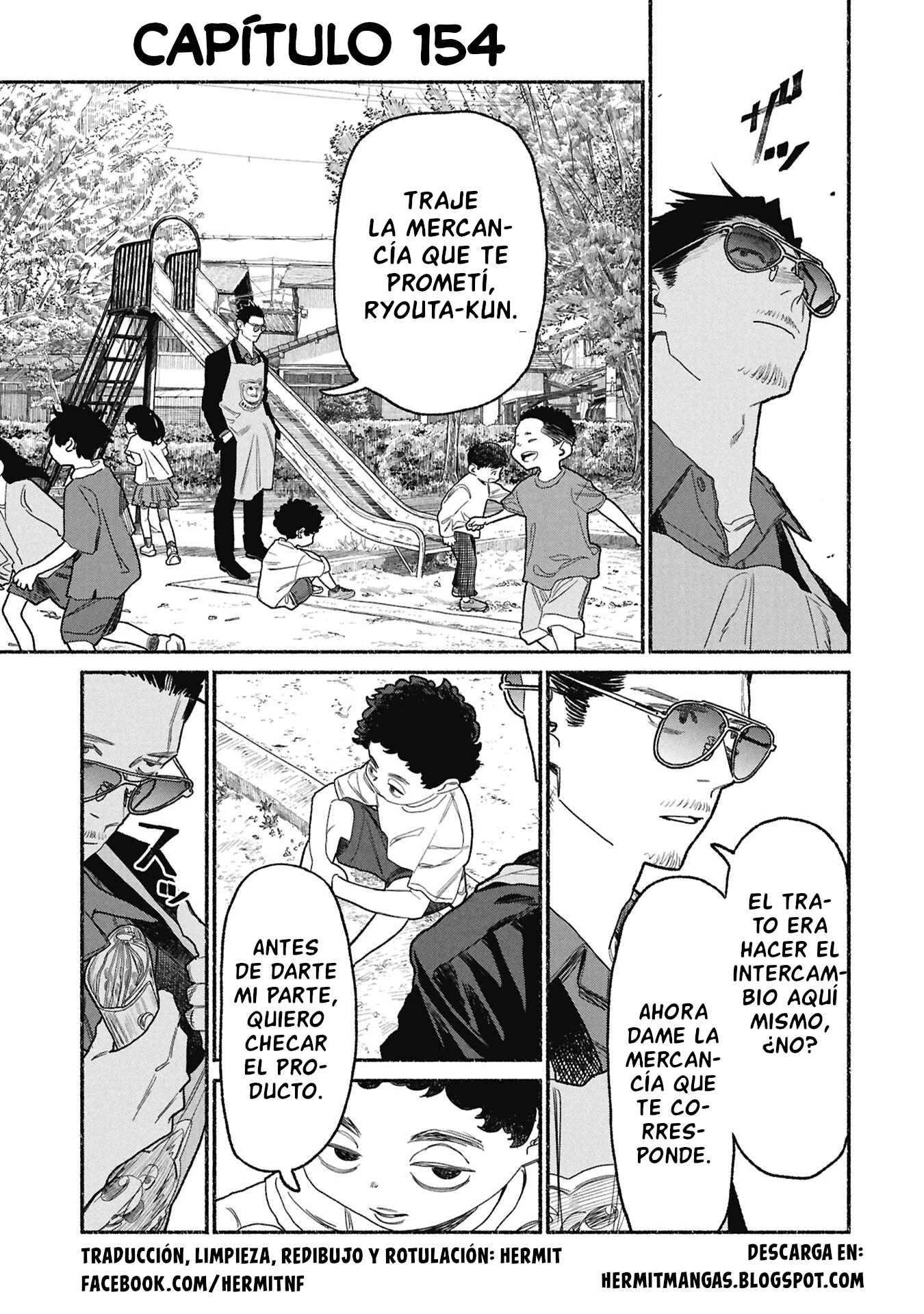 Gokushufudou capítulo 154 página 1