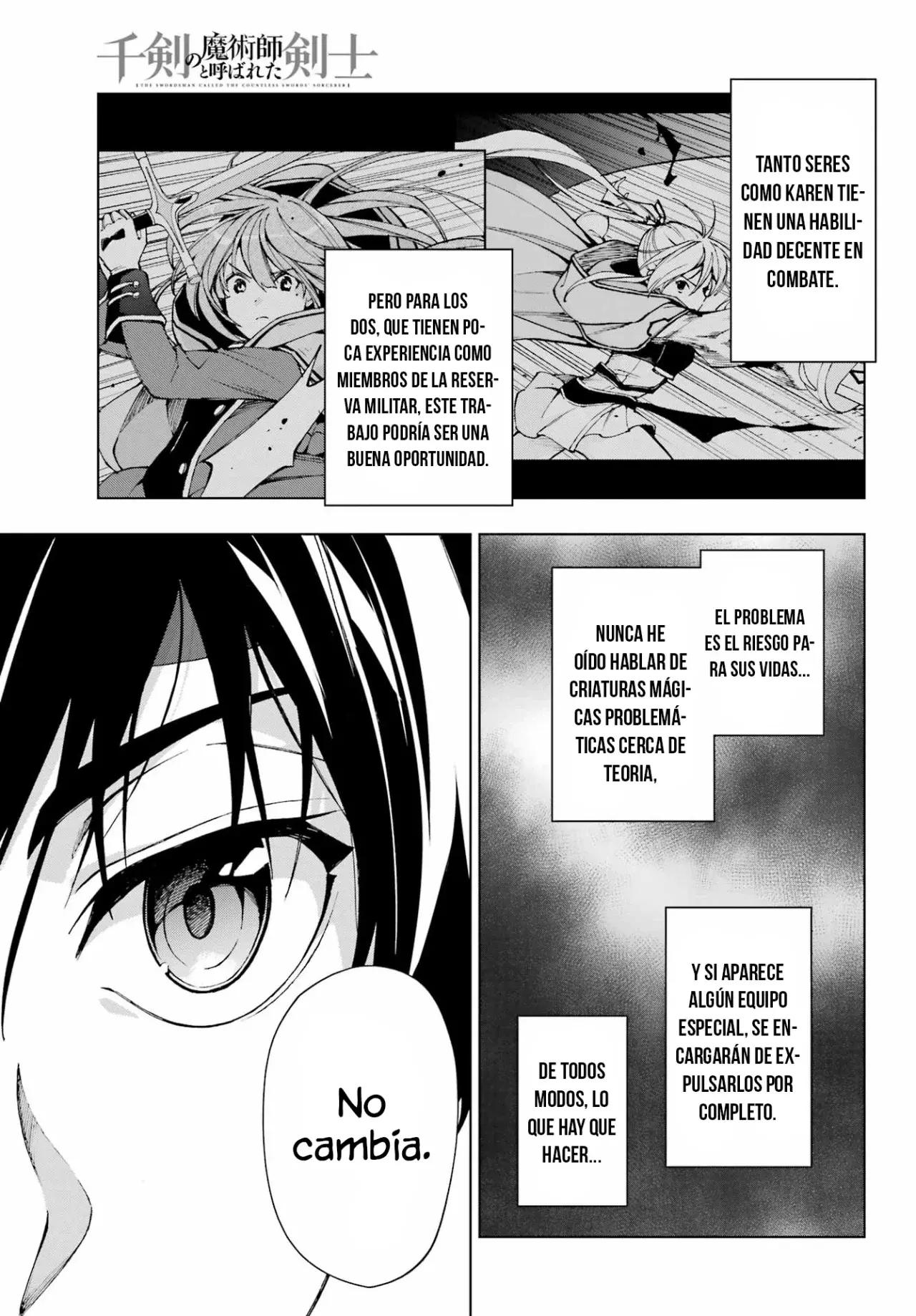 The Swordsman Called the Countless Swords Sorcerer capítulo 34 página 22