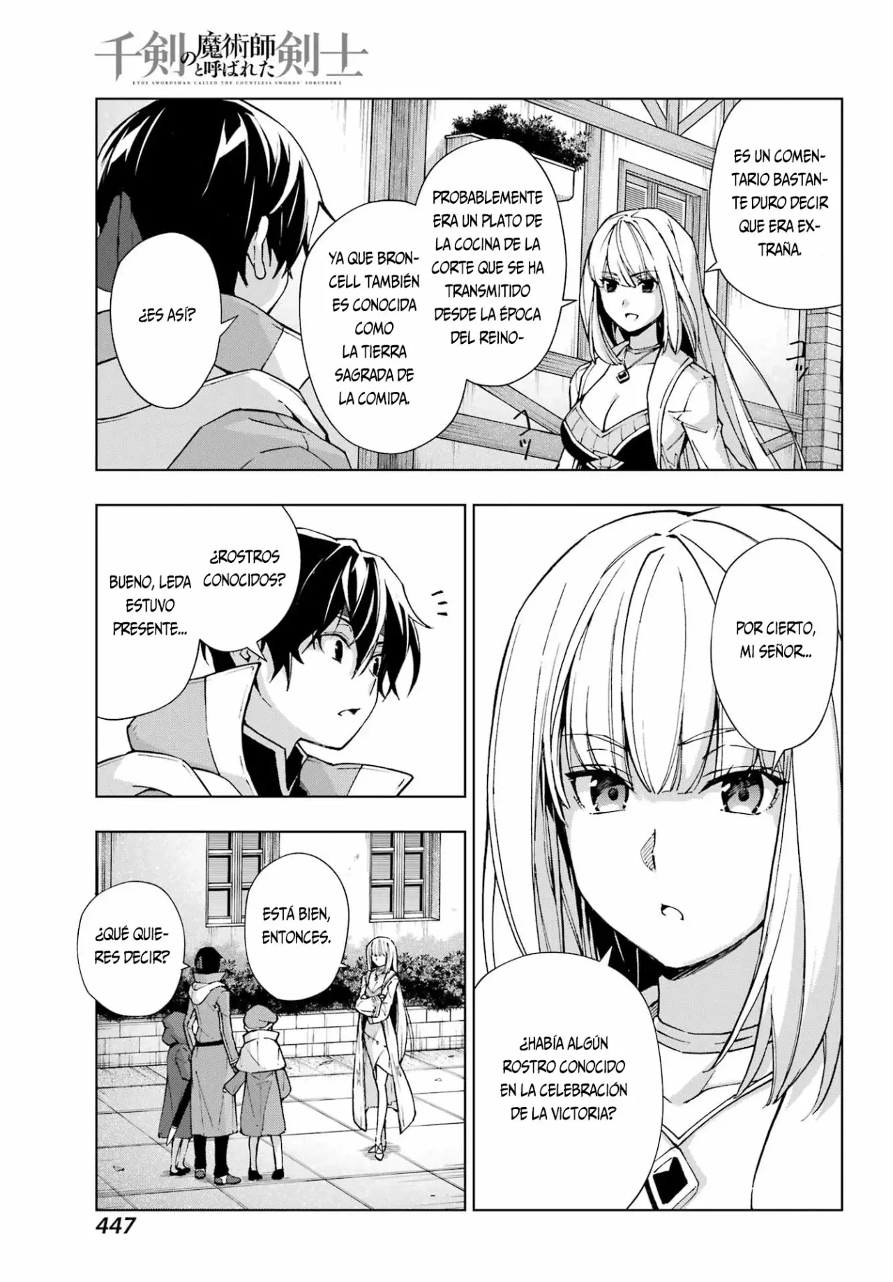 The Swordsman Called the Countless Swords Sorcerer capítulo 47 página 23