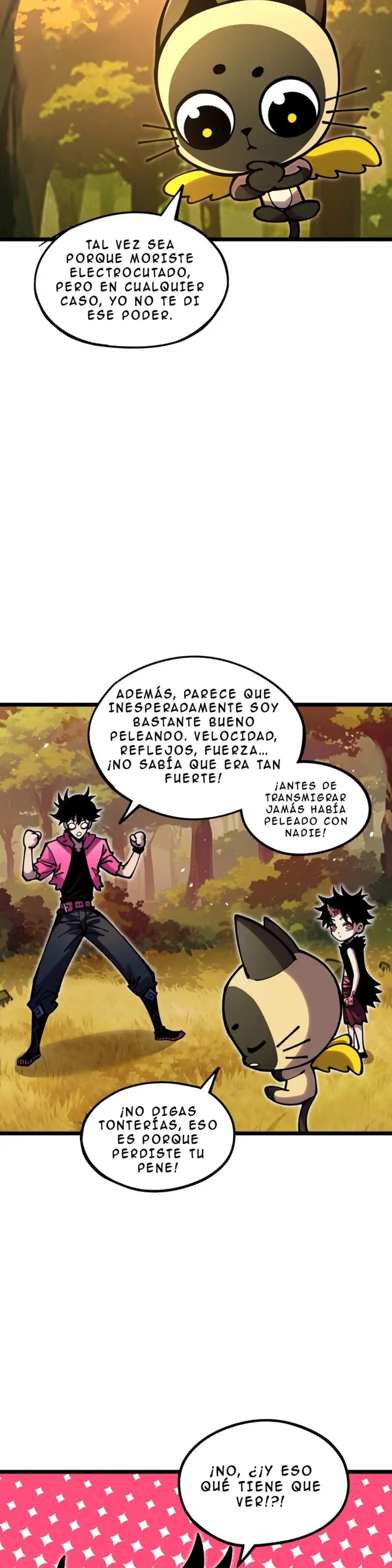 ¿¡Mi “cosa” resulta ser el Rey Demonio más fuerte!? capítulo 13 página 23