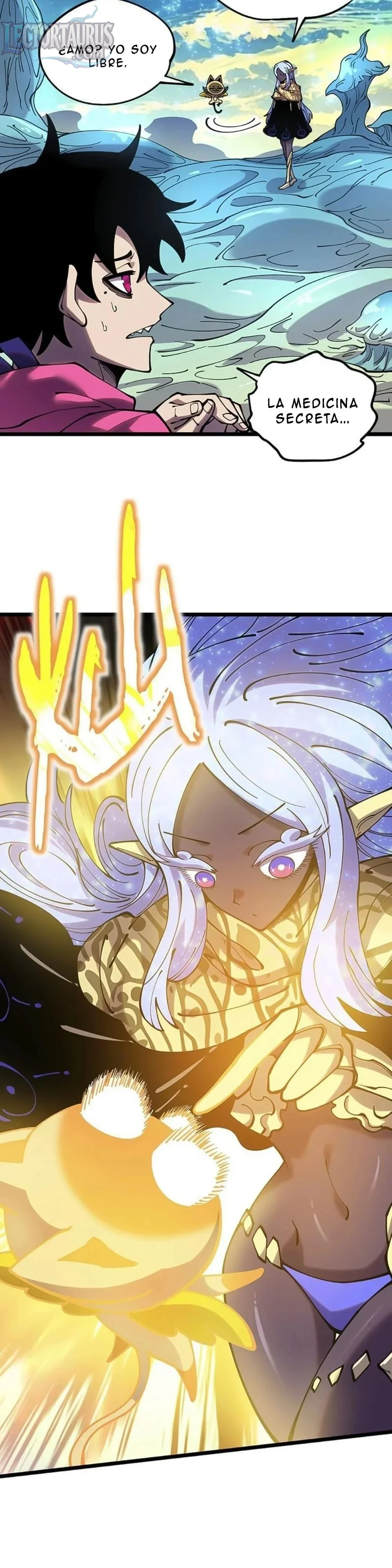 ¿¡Mi “cosa” resulta ser el Rey Demonio más fuerte!? capítulo 19 página 14