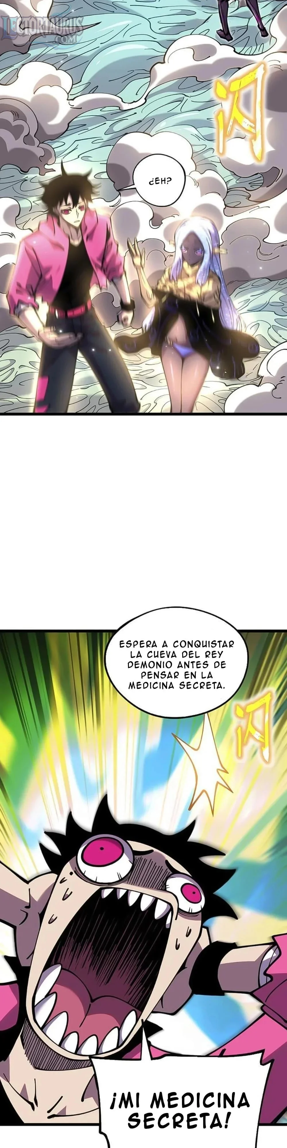 ¿¡Mi “cosa” resulta ser el Rey Demonio más fuerte!? capítulo 19 página 18