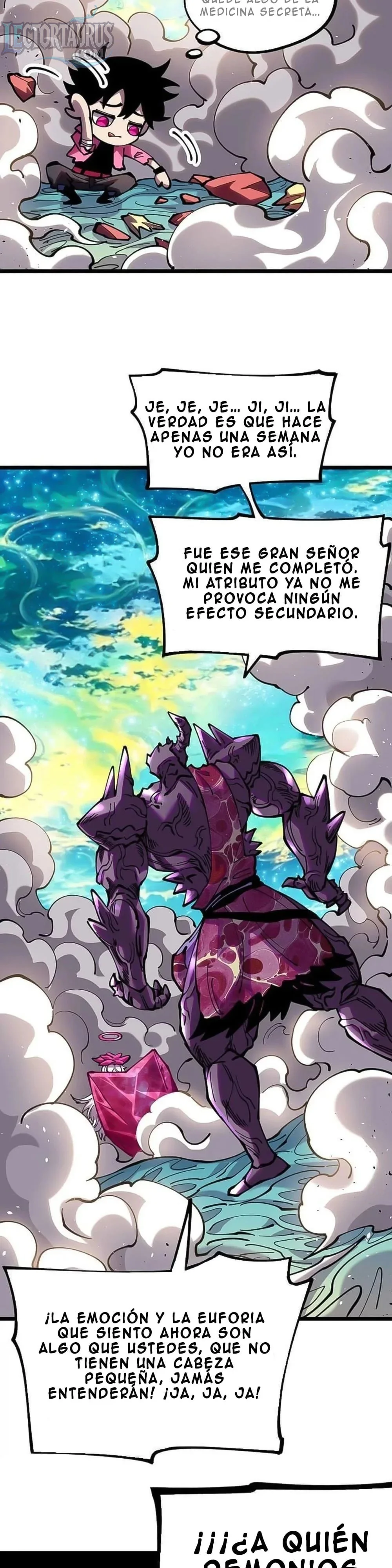 ¿¡Mi “cosa” resulta ser el Rey Demonio más fuerte!? capítulo 20 página 13