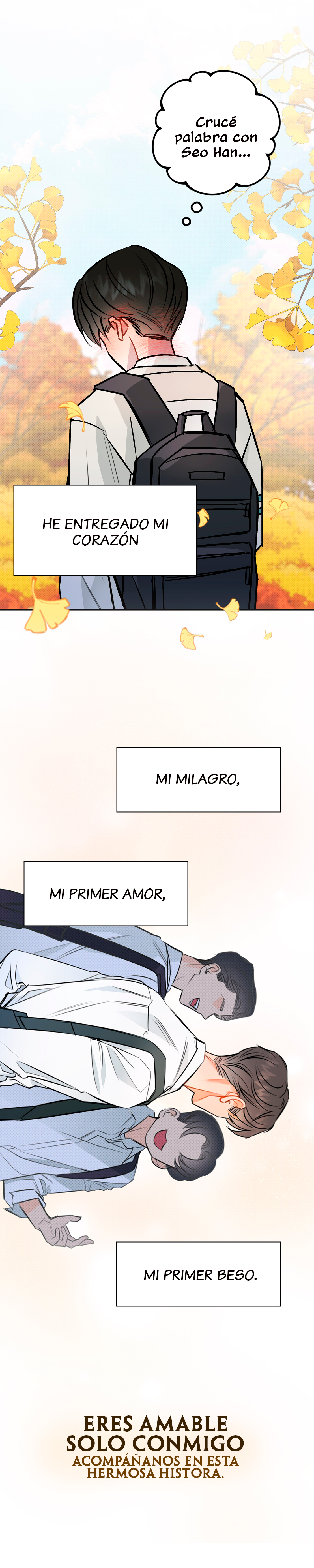 Eres diferente conmigo capítulo 0 página 3