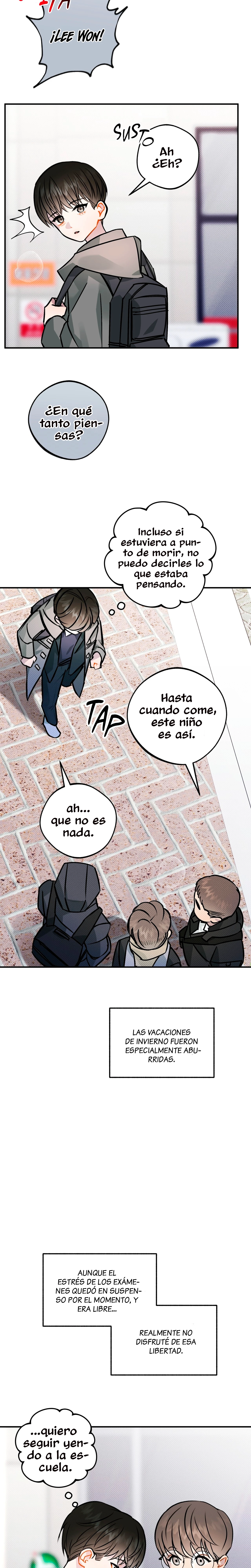 Eres diferente conmigo capítulo 2 página 6