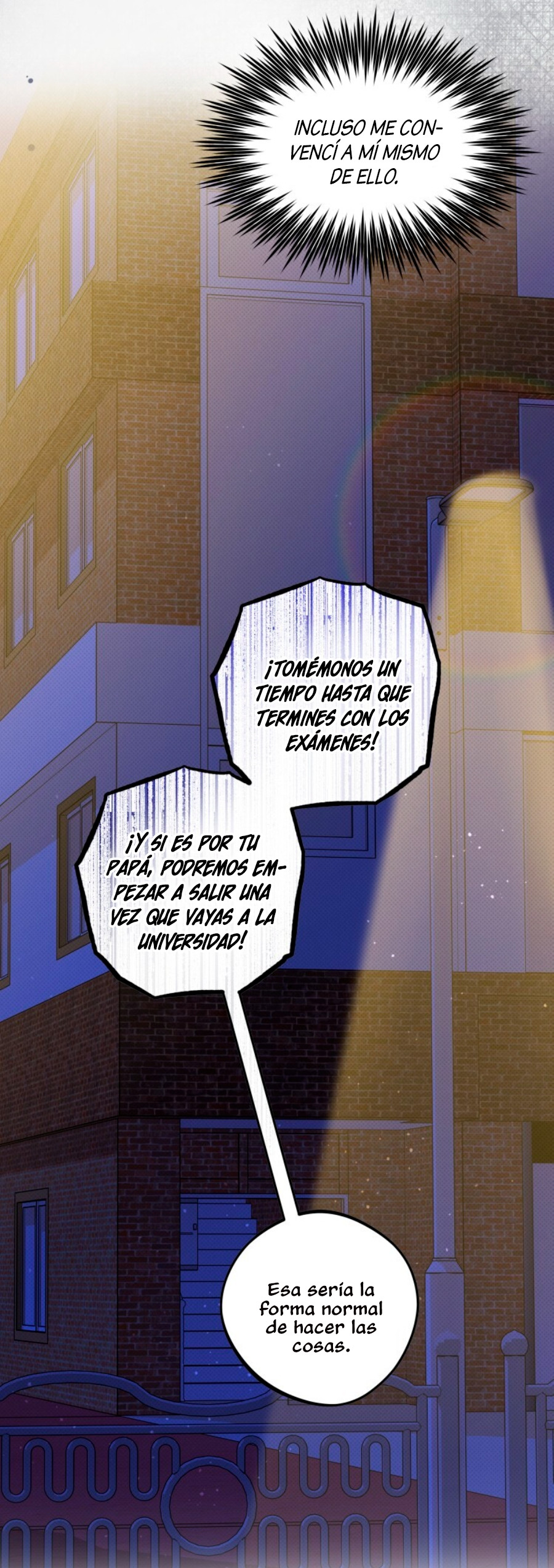 Eres diferente conmigo capítulo 25 página 119
