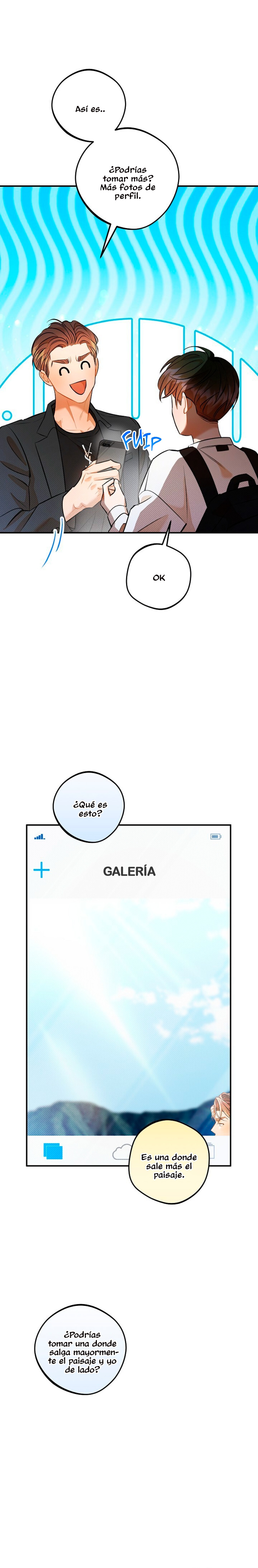 Eres diferente conmigo capítulo 28 página 19