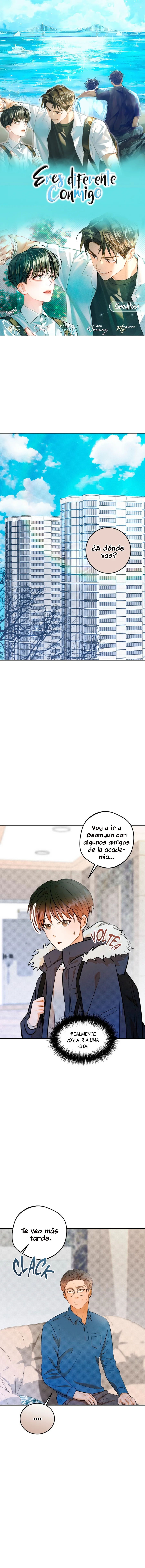 Eres diferente conmigo capítulo 35 página 1