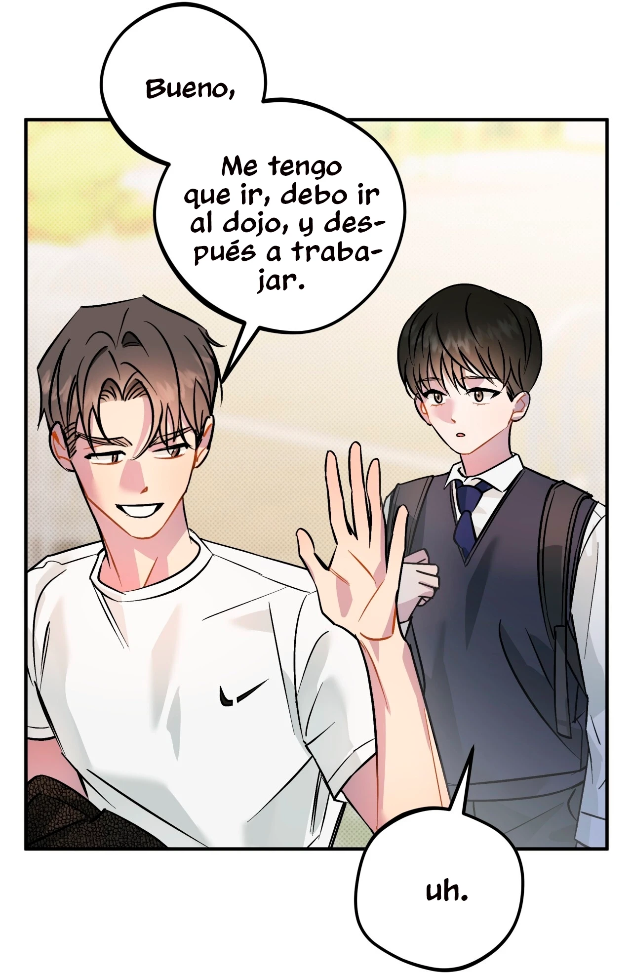 Eres diferente conmigo capítulo 4 página 104