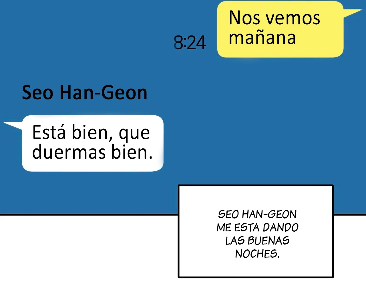 Eres diferente conmigo capítulo 4 página 183