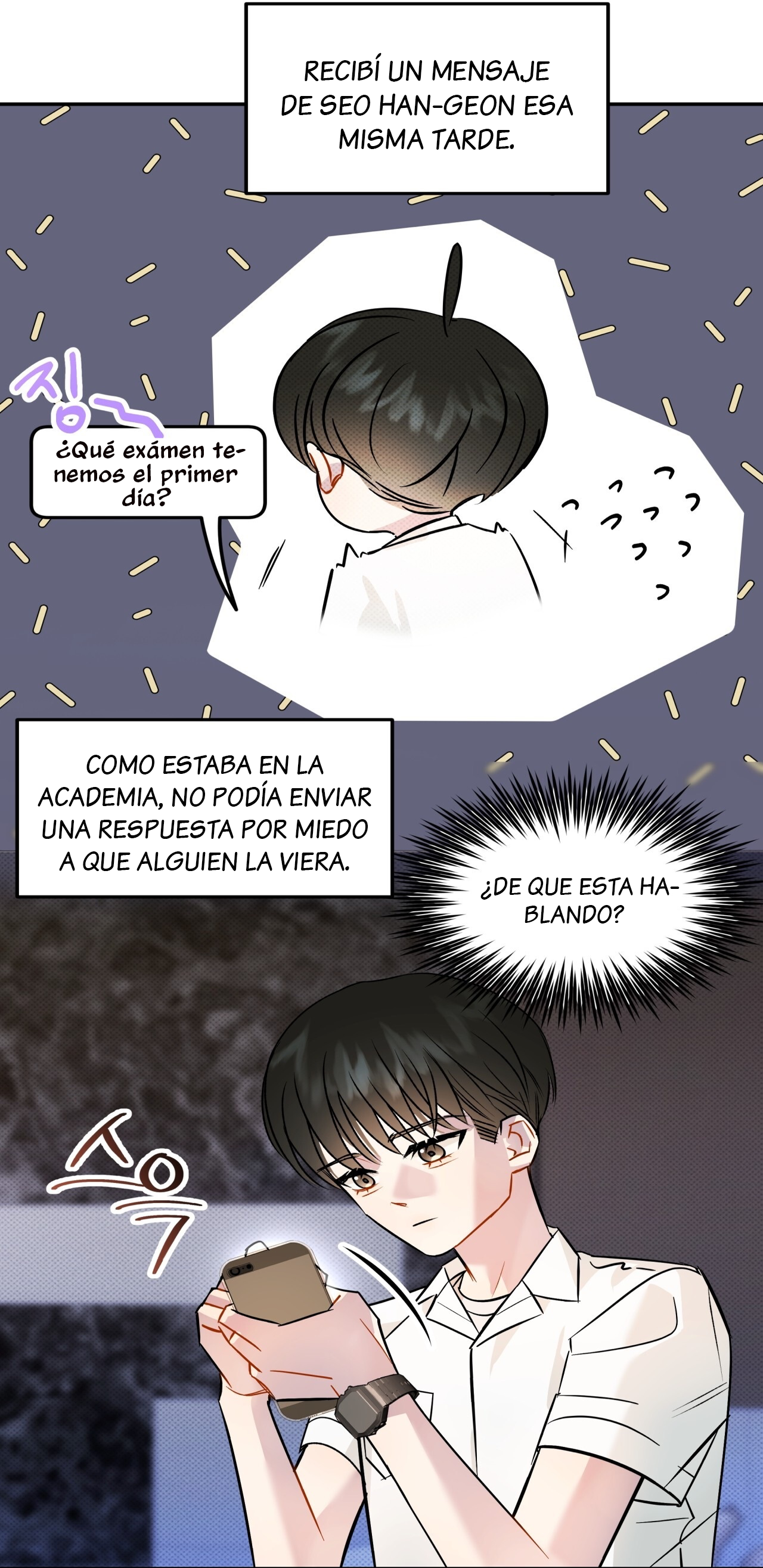 Eres diferente conmigo capítulo 6 página 134