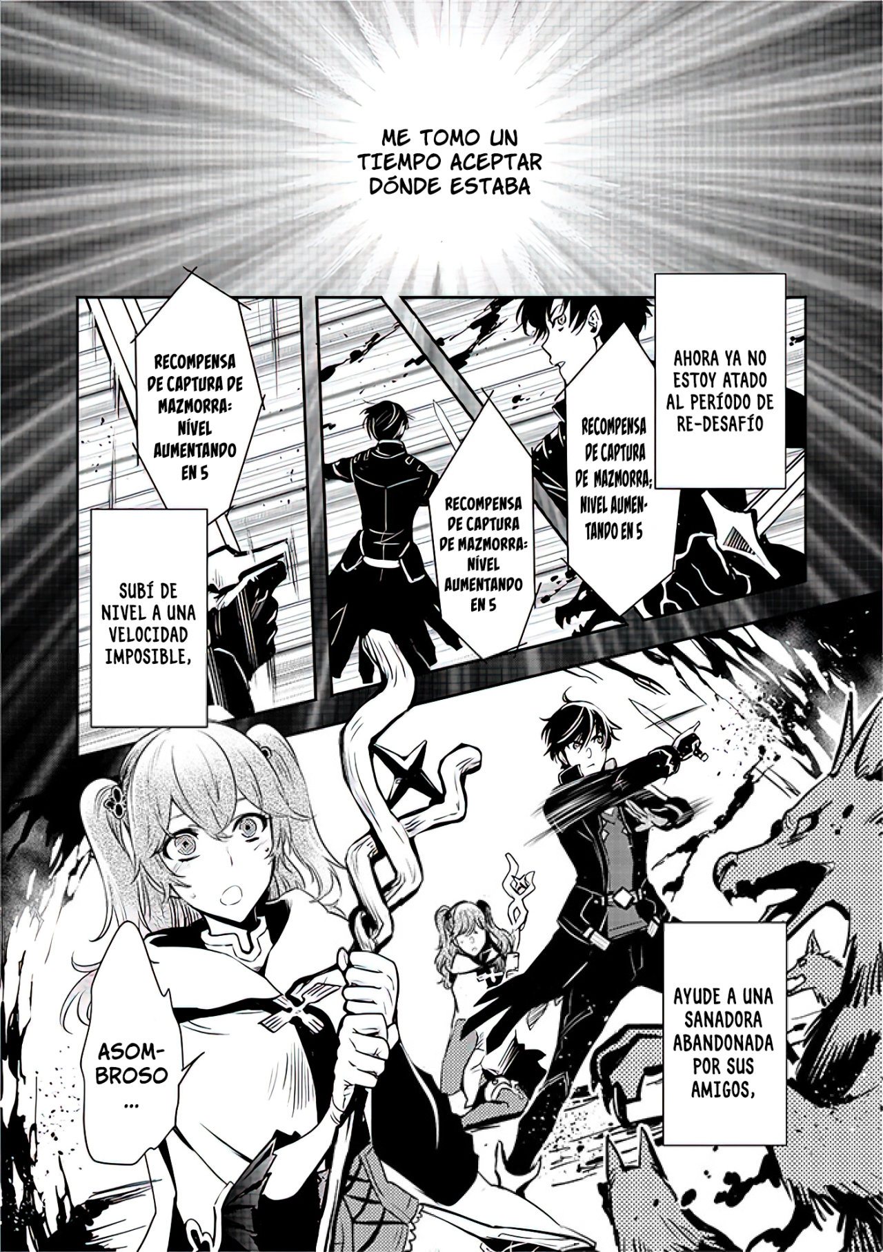 Sekai Saisoku no Level Up capítulo 0 página 4