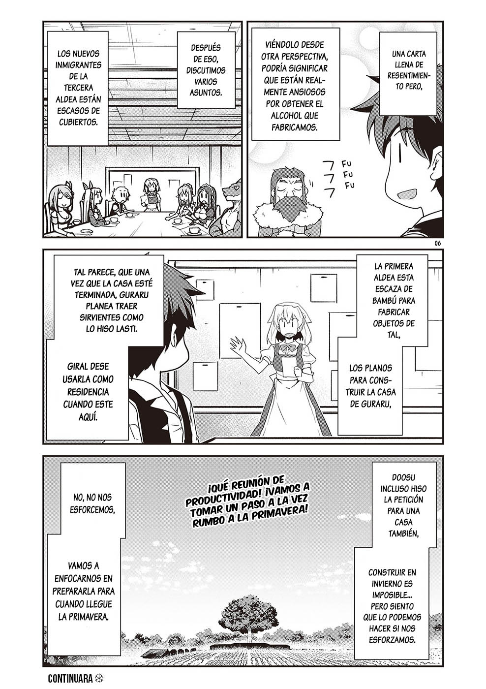 ISEKAI NONBIRI NOUKA capítulo 291 página 6