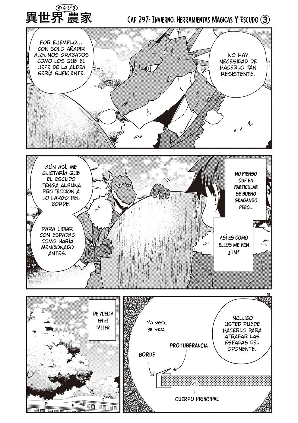 ISEKAI NONBIRI NOUKA capítulo 297 página 1