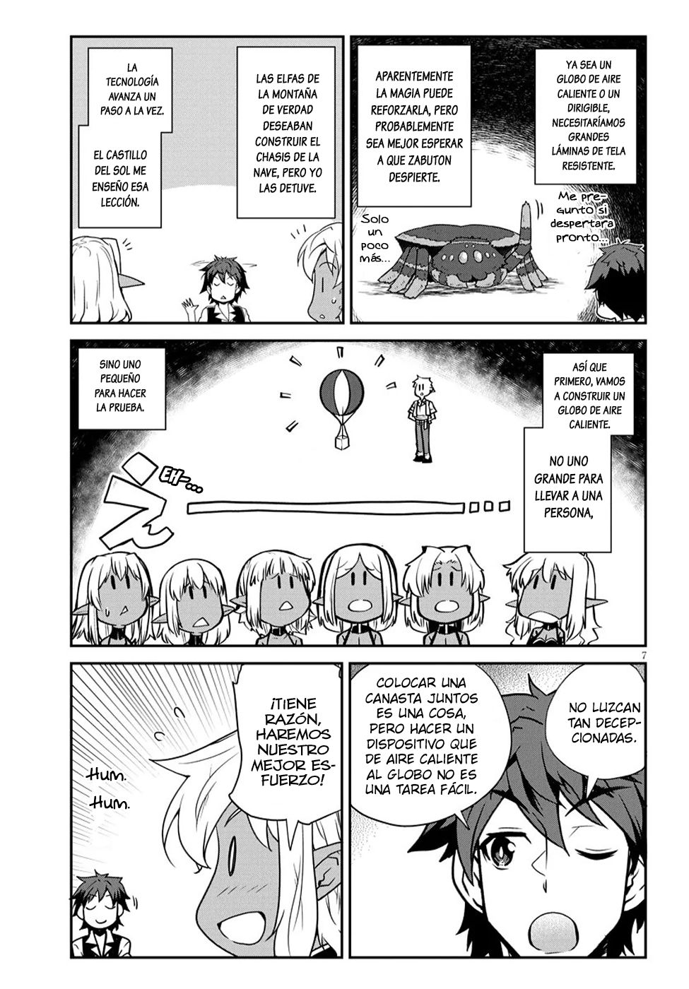 ISEKAI NONBIRI NOUKA capítulo 320 página 7